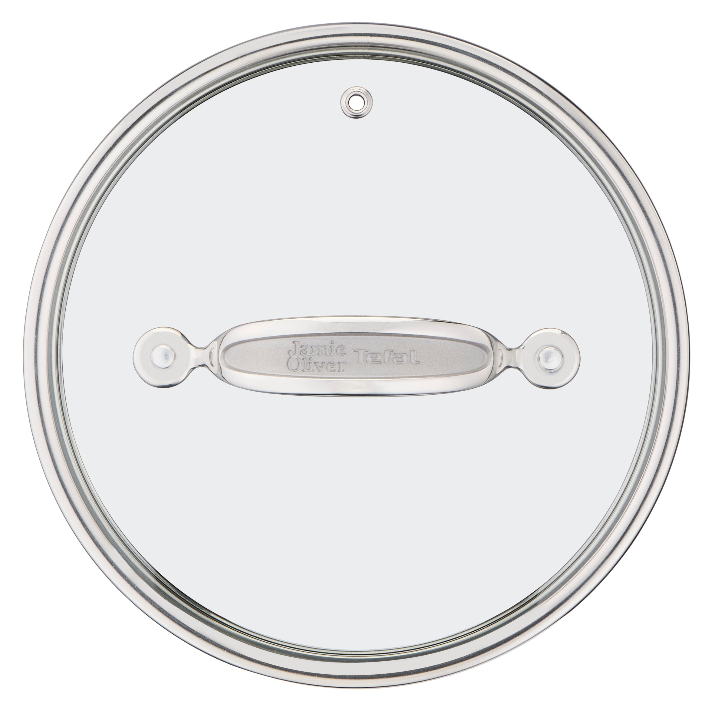 Jamie Oliver by Tefal Cooks Classic Non-Stick Induction Hard Anodised Saucepan + Lid 18cm