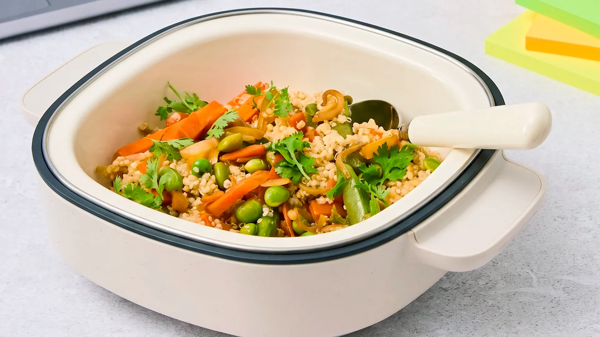 Asian-style Veggie Quinoa | Tefal YumMeal Recipe