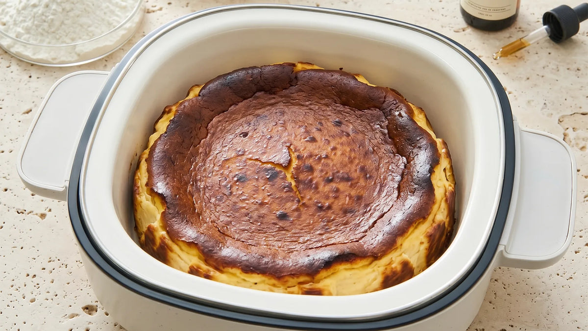 Basque Cheesecake | Tefal YumMeal Recipe