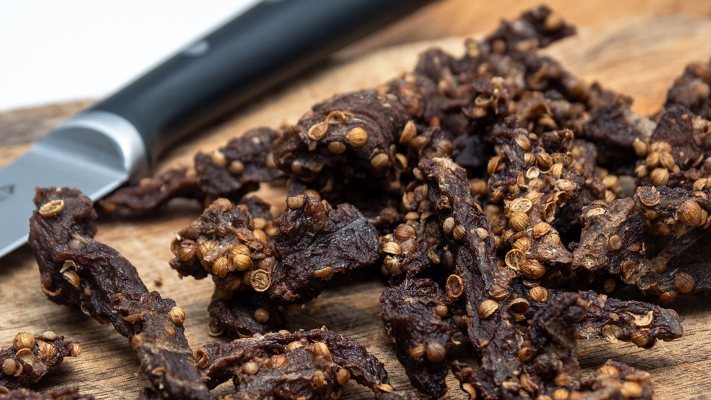 Biltong South African Dried Beef Tefal Recipe biltong-south-african-dried-beef-tefal-recipe