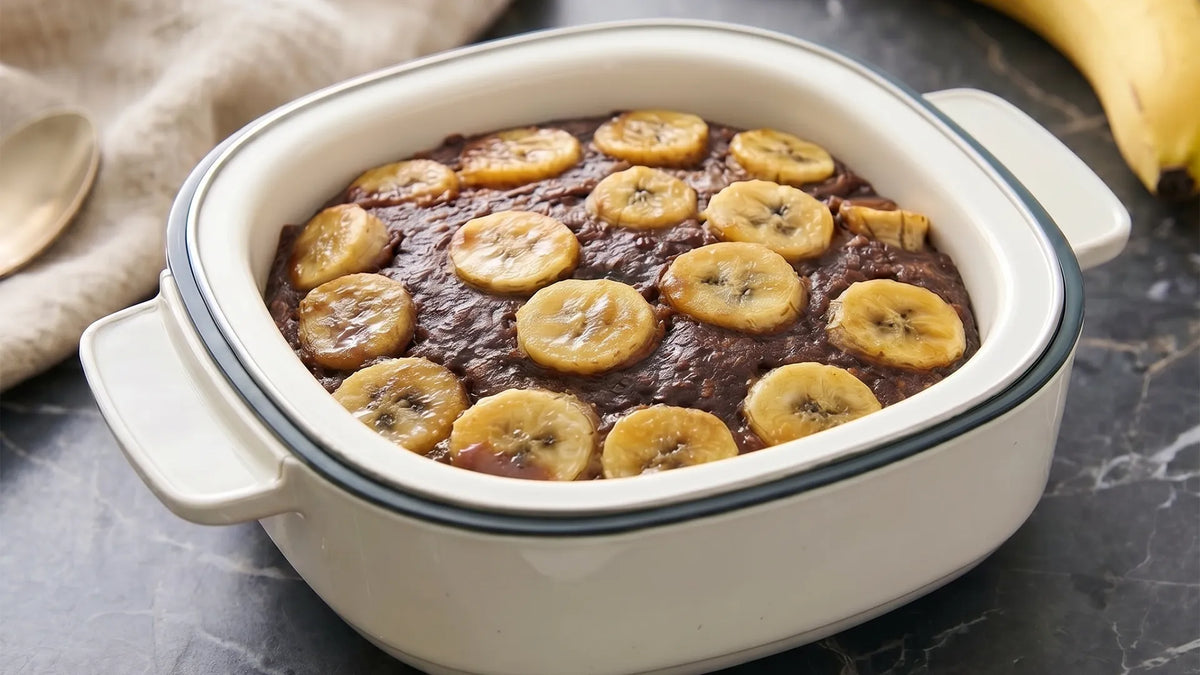 Caramelised Banana Porridge | Tefal YumMeal Recipe
