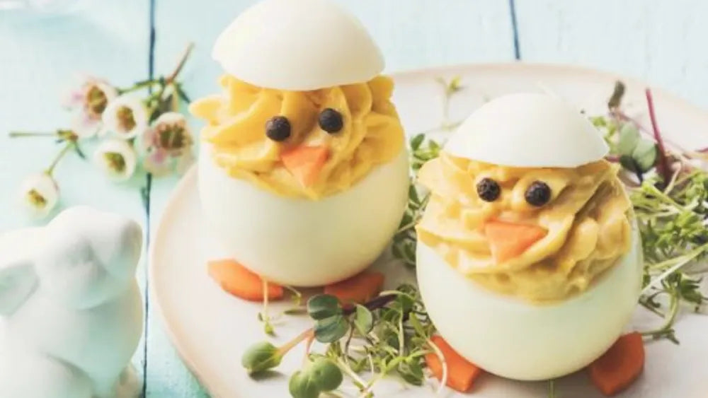 Chick Hard-boiled Eggs