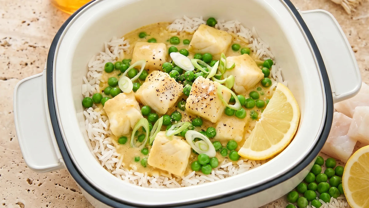Fish Coconut Curry with Basmati Rice | Tefal YumMeal Recipe