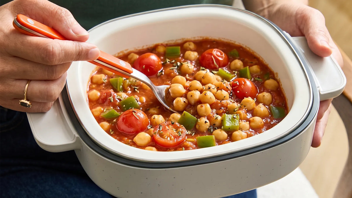 One-Pot Chickpeas in Pasta Sauce | Tefal YumMeal Recipe