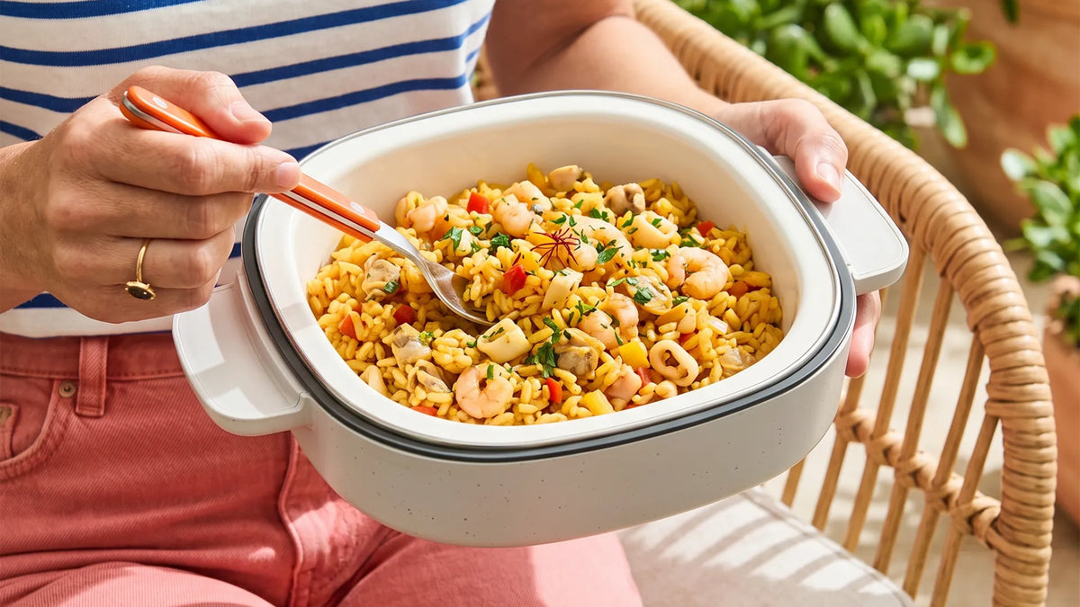 Quick Seafood Rice | Tefal YumMeal Recipe