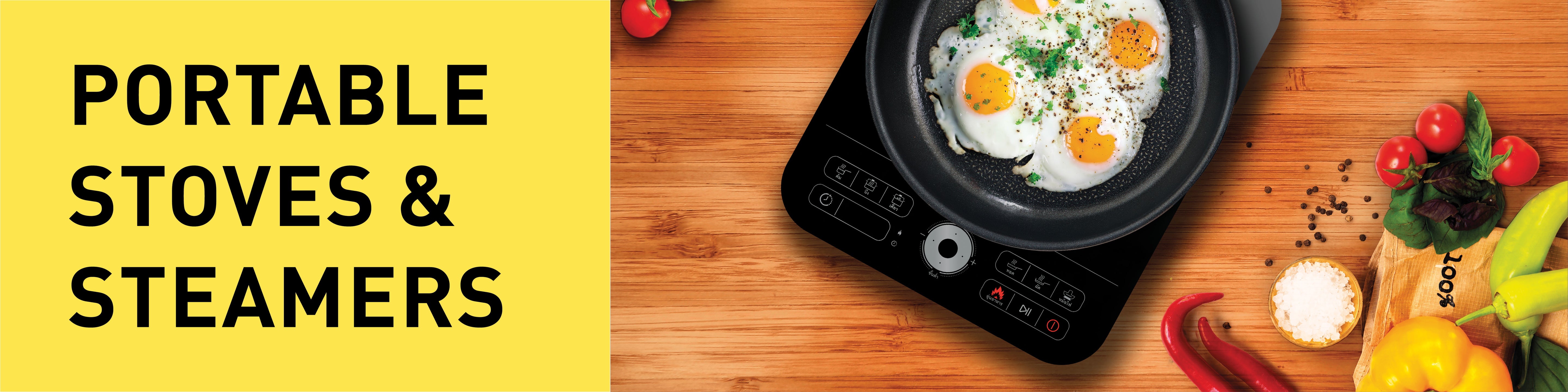 Portable Stoves & Food Steamers