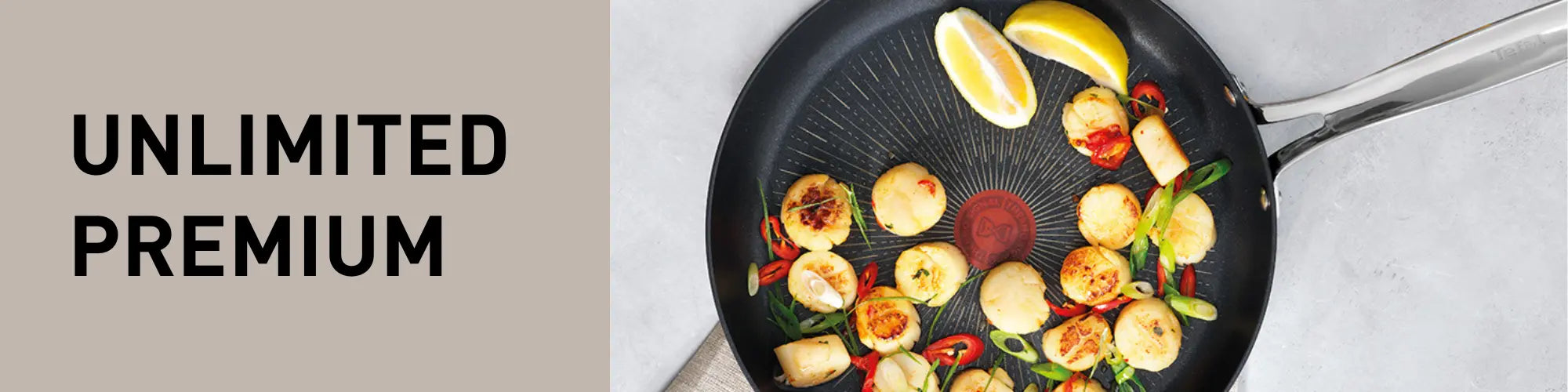 Tefal Unlimited Premium Cookware | Maximum Durability