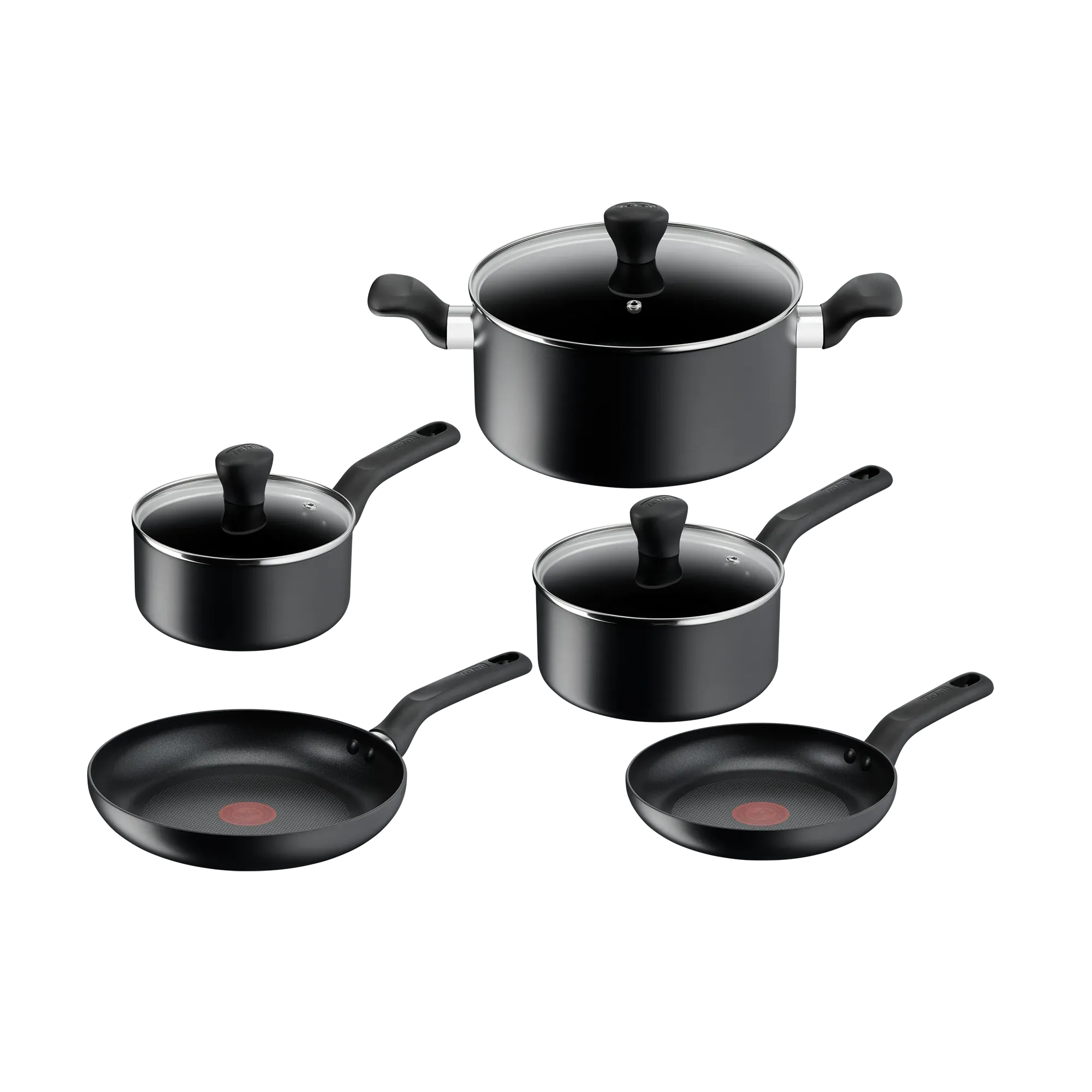 Tefal Comfort Hard Anodised Non-Stick 5pc Set