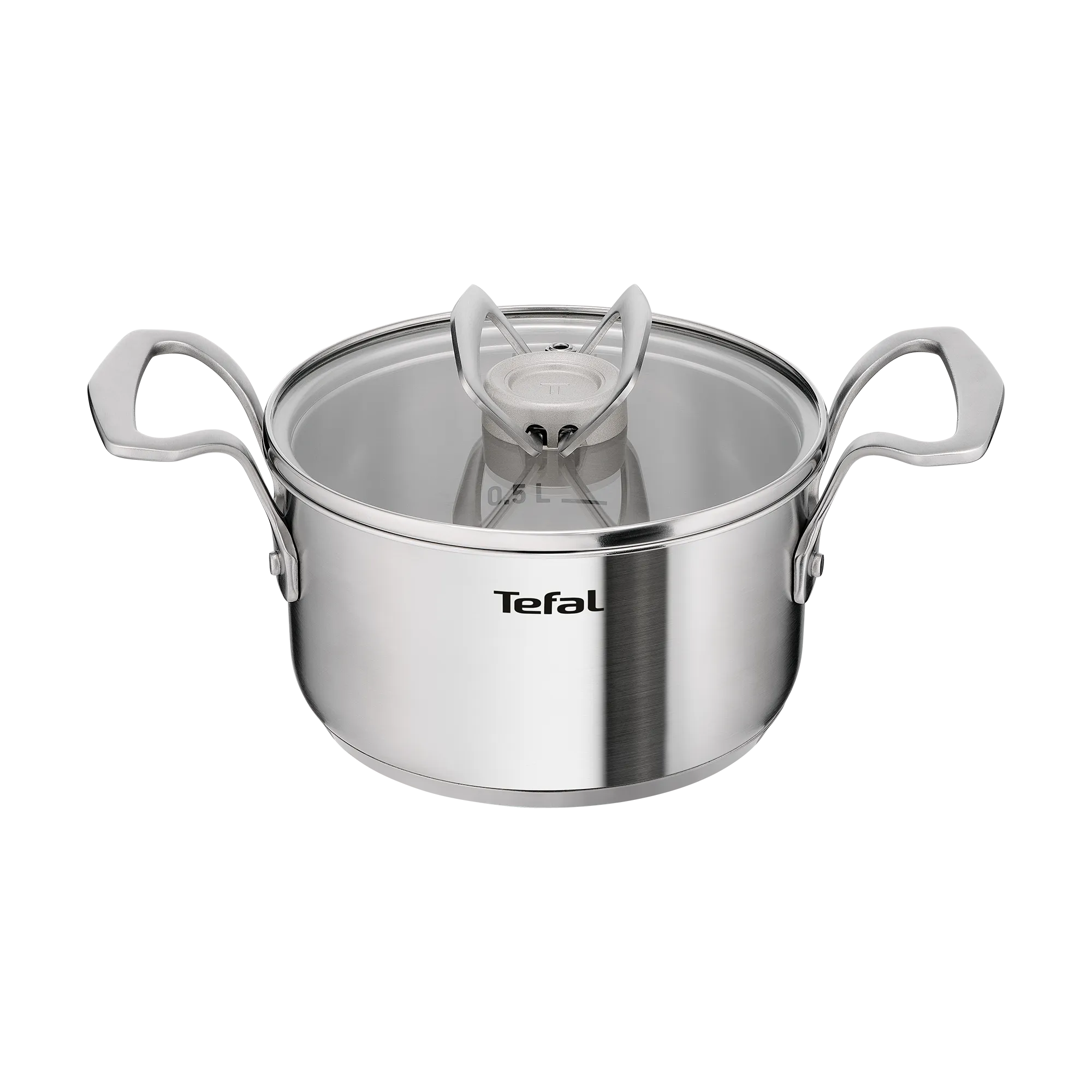 Tefal Space+ Extreme Induction Stainless Steel 5pc Pot Set