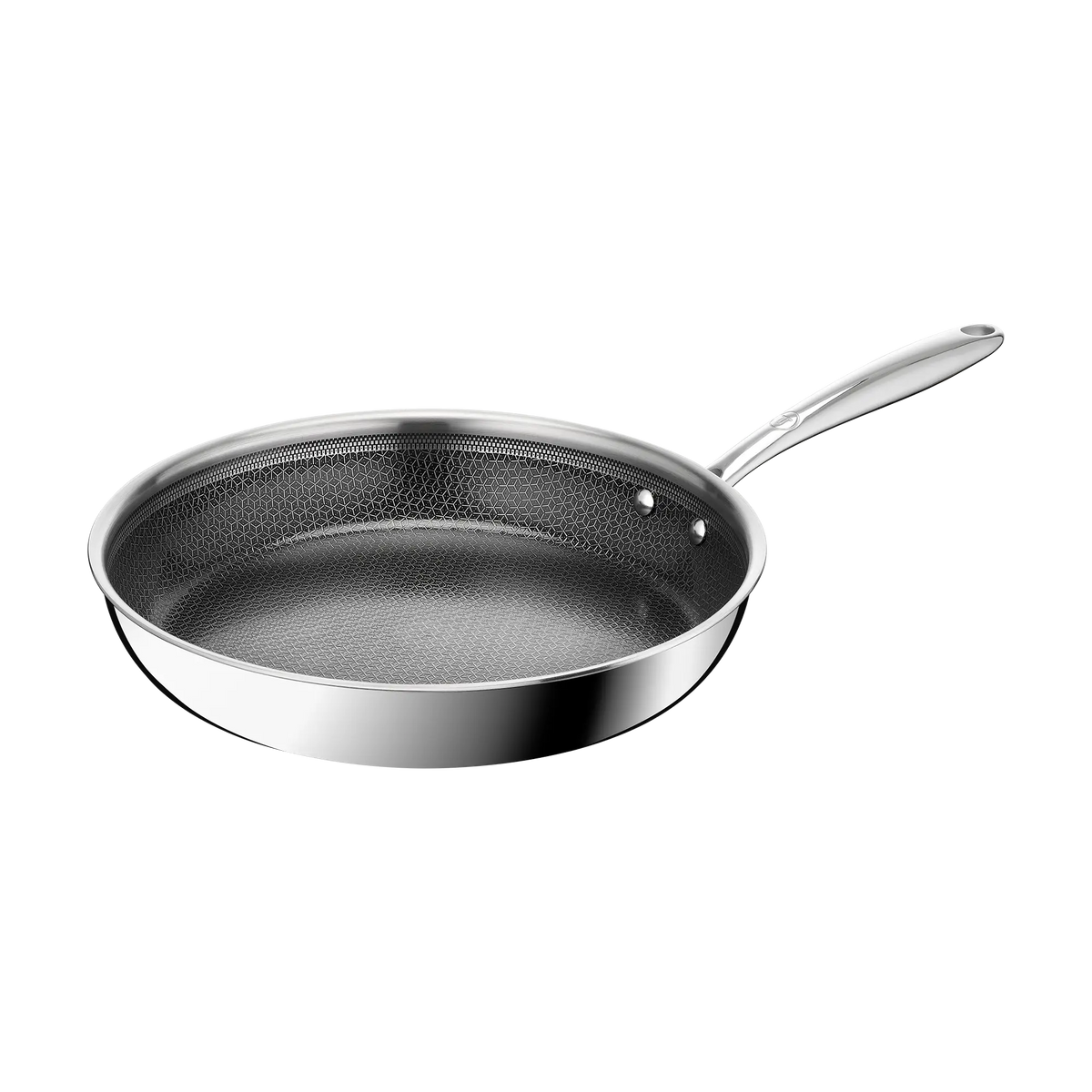 Tefal Master Induction Stainless Steel Ceramic Hybrid Mesh Frypan 28cm