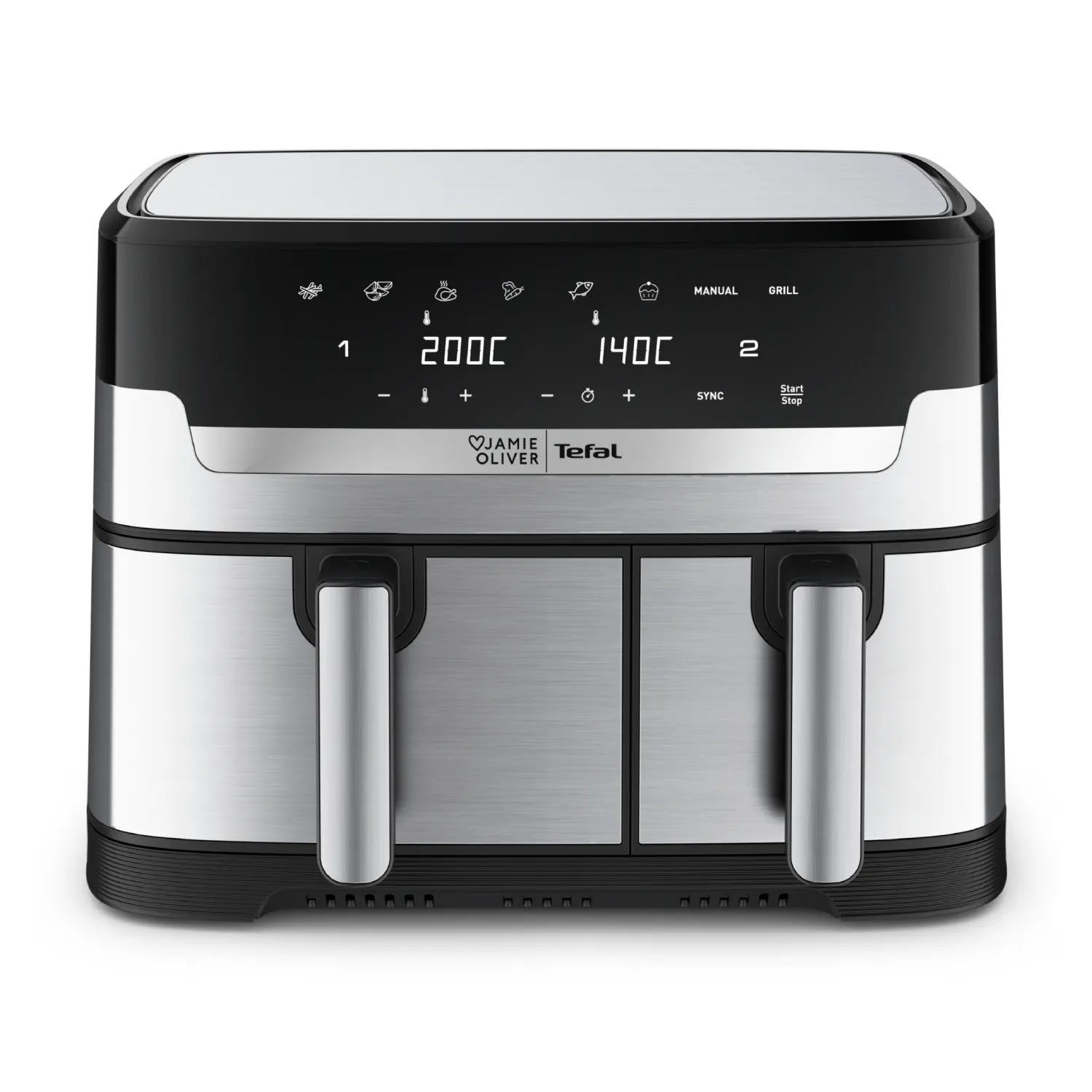 Jamie Oliver by Tefal Dual Drawer Air Fryer 8.3L