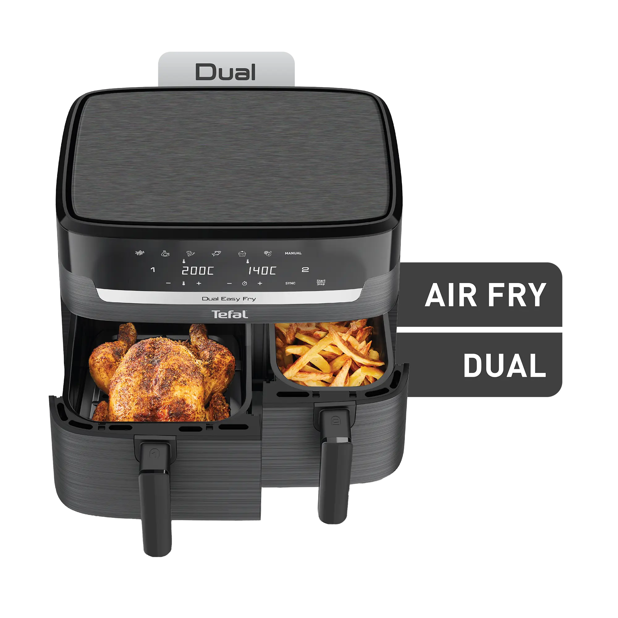 Tefal Dual Easy Fry XXXL 11L Air Fryer EY9428