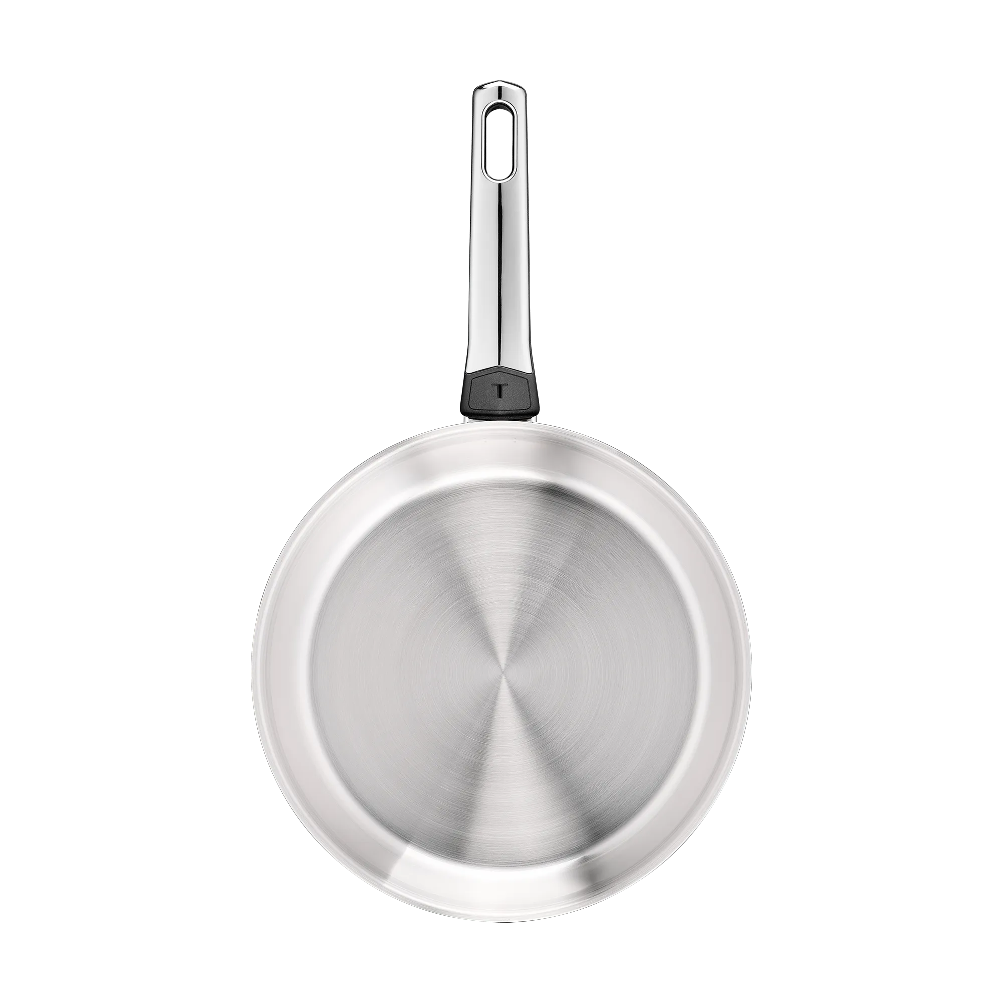 Tefal Emotion+ Induction Stainless Steel Uncoated Twin Pack Frypan 24/28cm