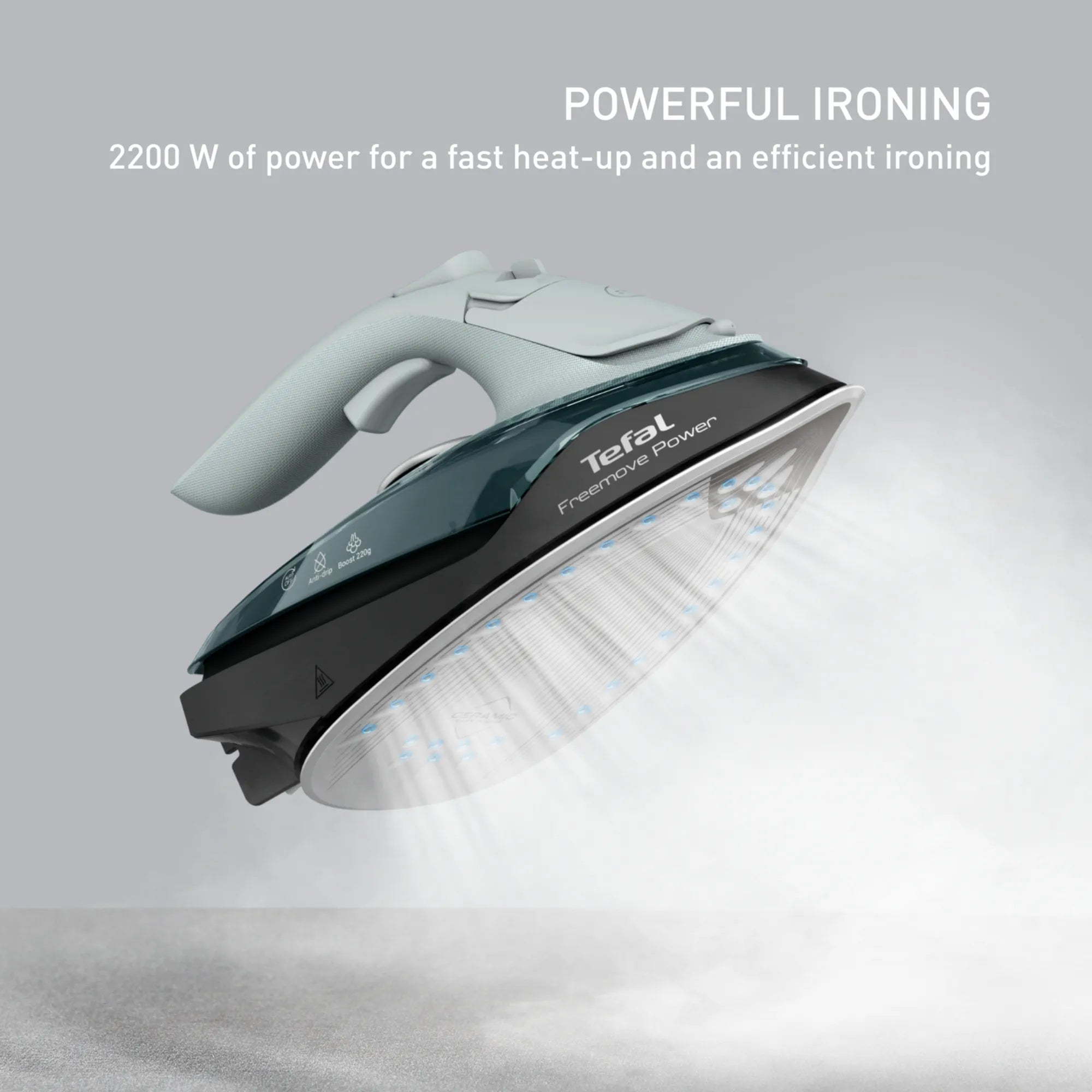 Tefal Freemove Power Steam Iron FV6673 Powerful Ironing