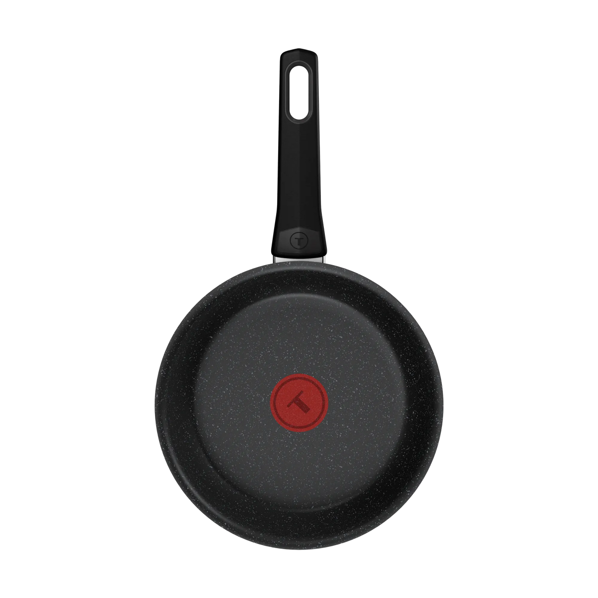 Tefal Expertise Induction Non-Stick Ruby Frypan 20cm top view interior non-stick coating with thermo-signal