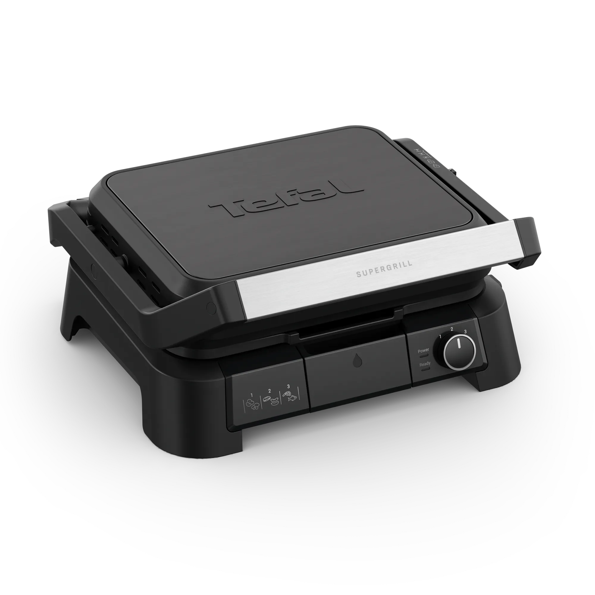 Tefal SuperGrill 3-in-1 Electric Grill Barbecue & Oven GC5108 side view