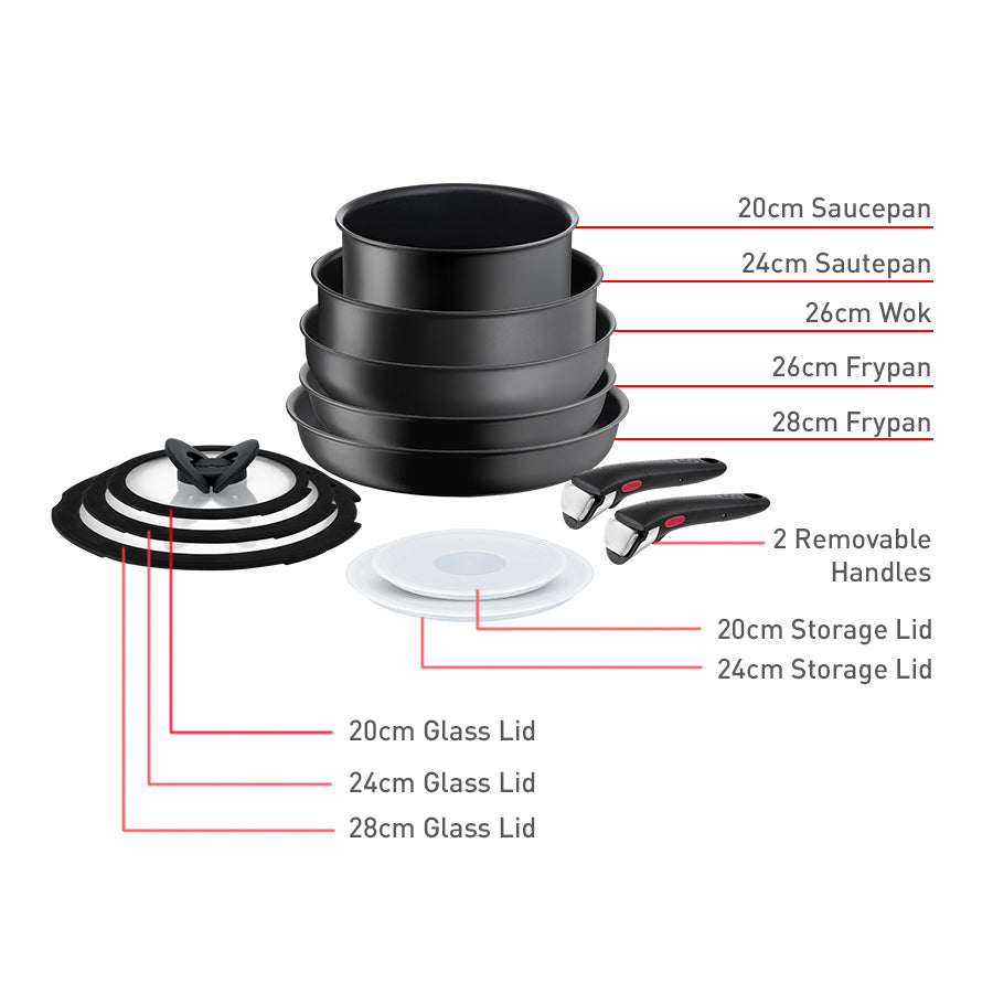 Tefal Ingenio Ultimate Non-Stick Induction 12pc Set