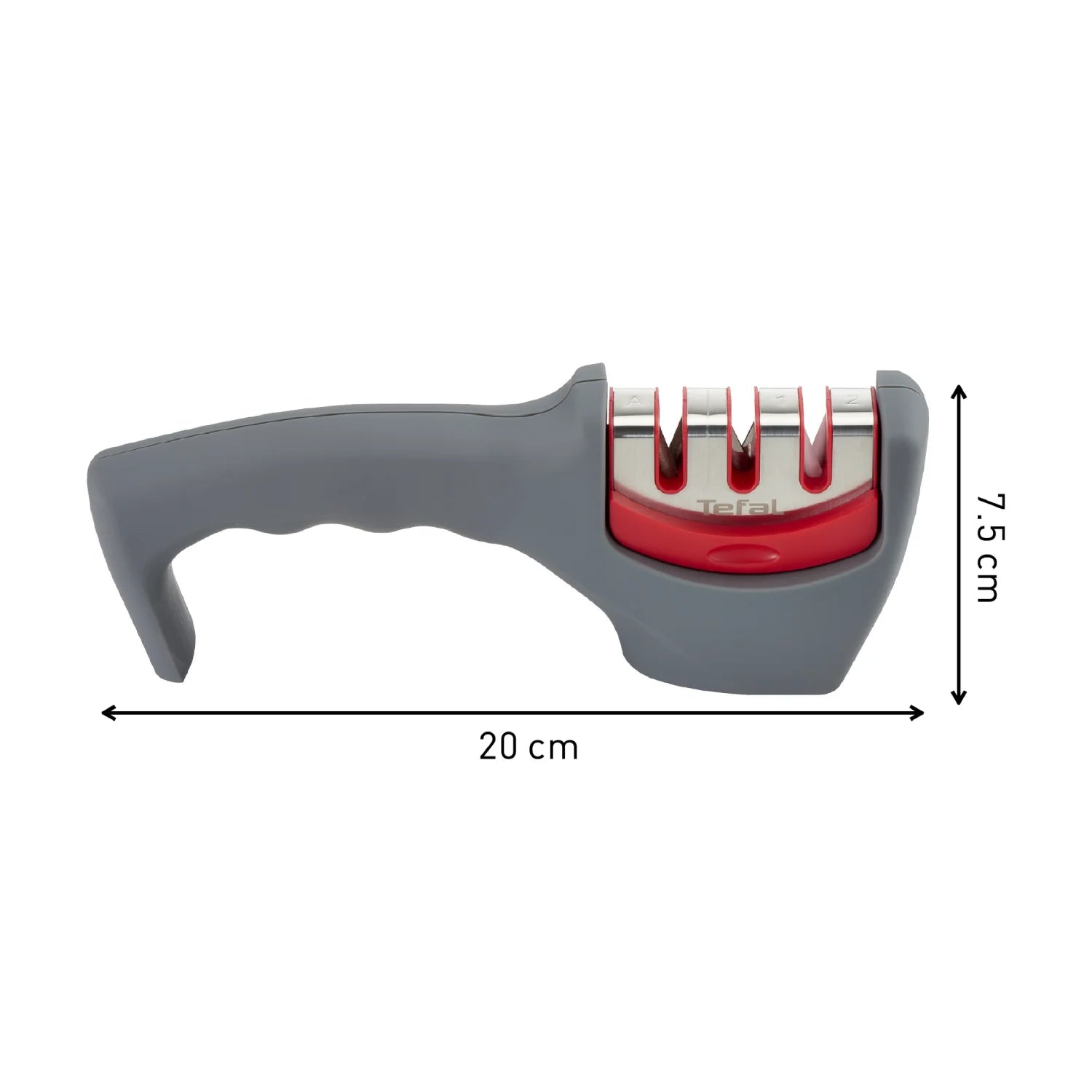 Tefal Fresh Kitchen 3-Stage Knife Sharpener K2090514 Dimensions