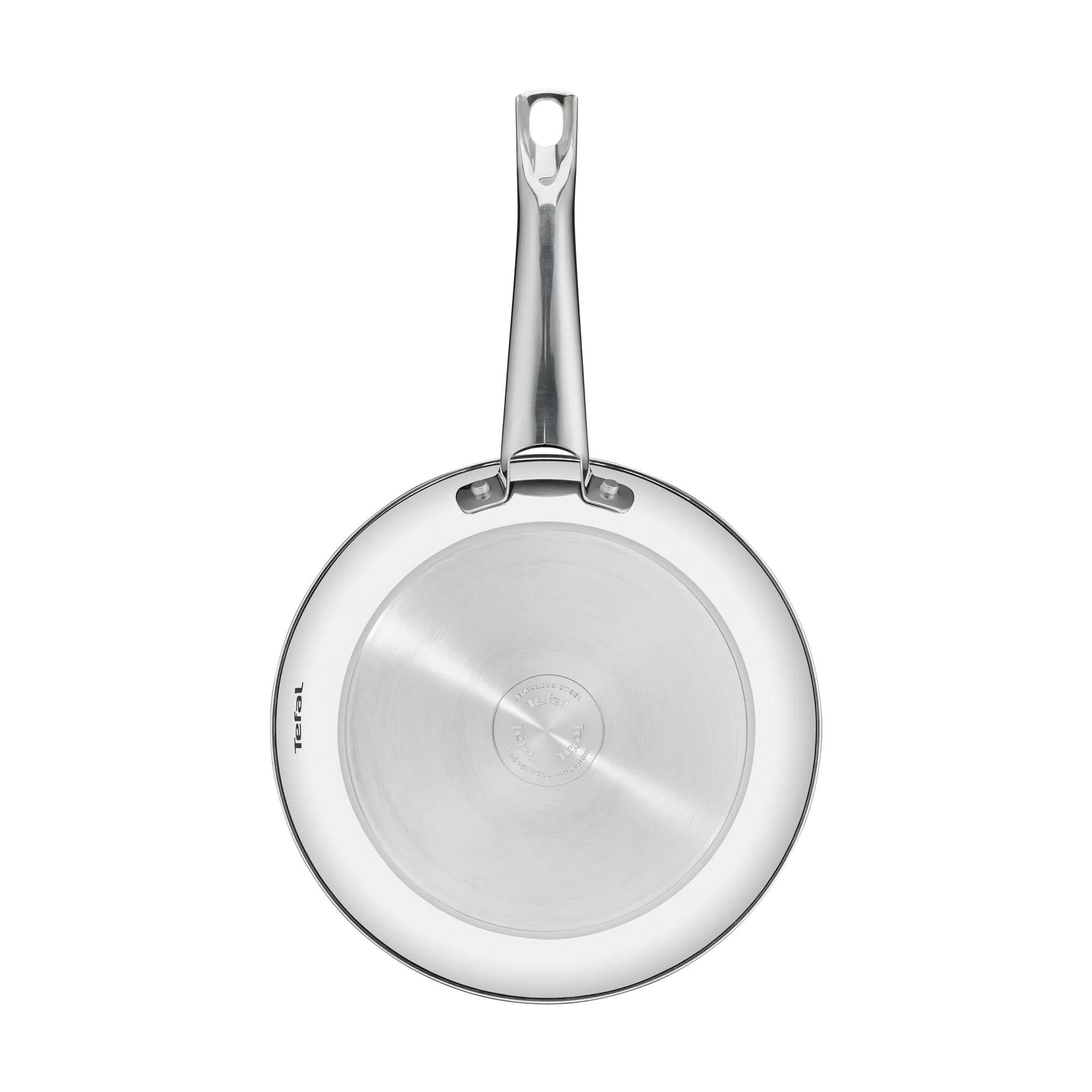 Tefal Cook Eat Induction Uncoated Stainless Steel Frypan 24cm induction base