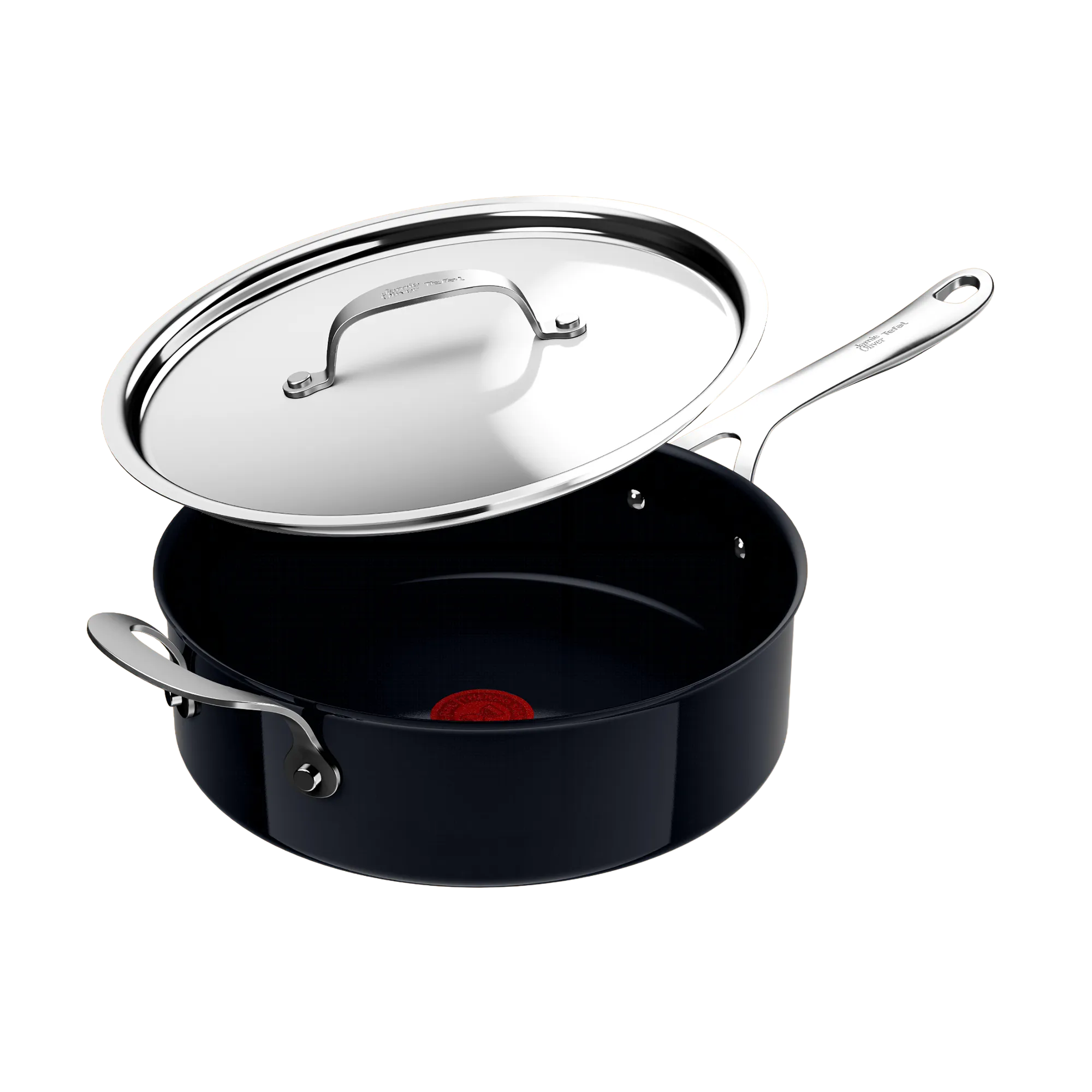 Jamie Oliver by Tefal Enjoy Ceramic Induction Hard Anodised Saucepan