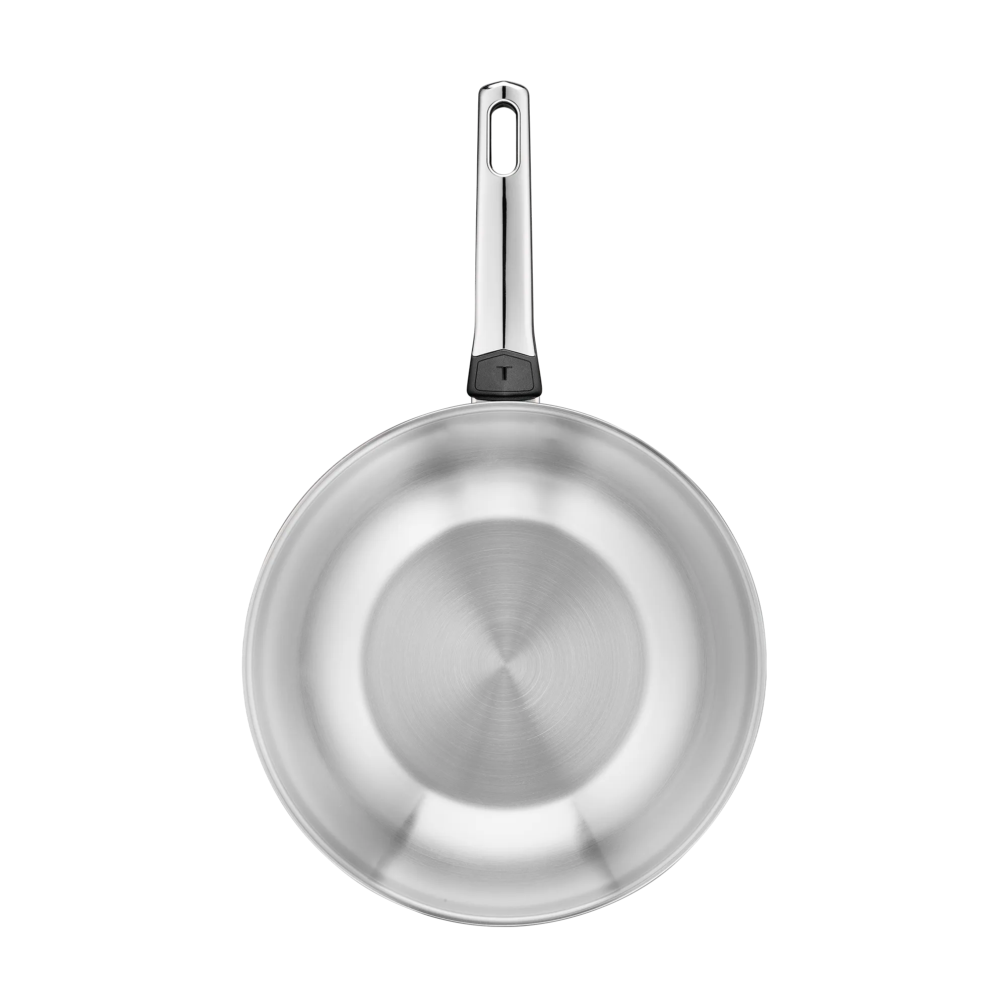 Tefal Emotion+ Induction Stainless Steel Uncoated Wok 28cm