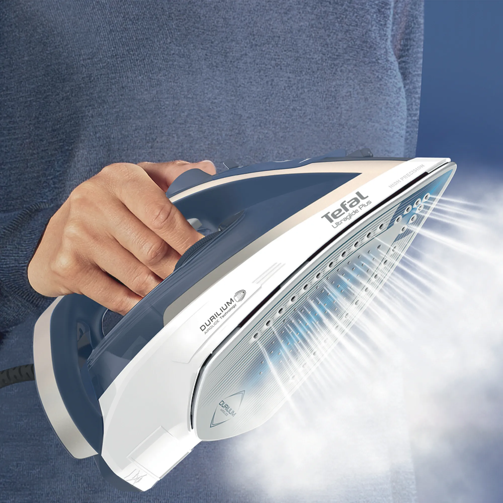 Tefal Ultraglide Plus Airglide Steam Iron FV5840 Steam Boost