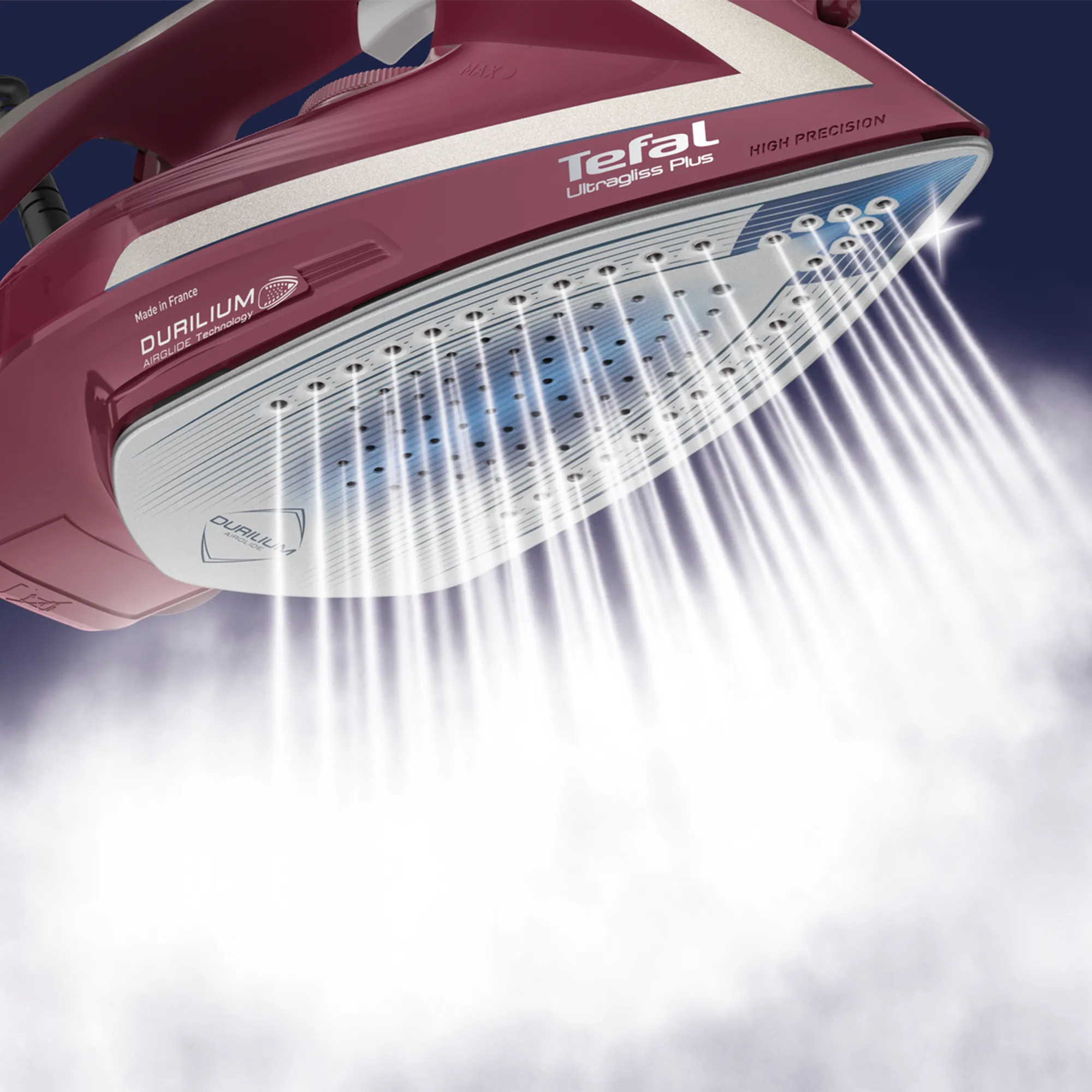Tefal Ultragliss Anti-Calc Plus Steam Iron FV6845 Steam Boost