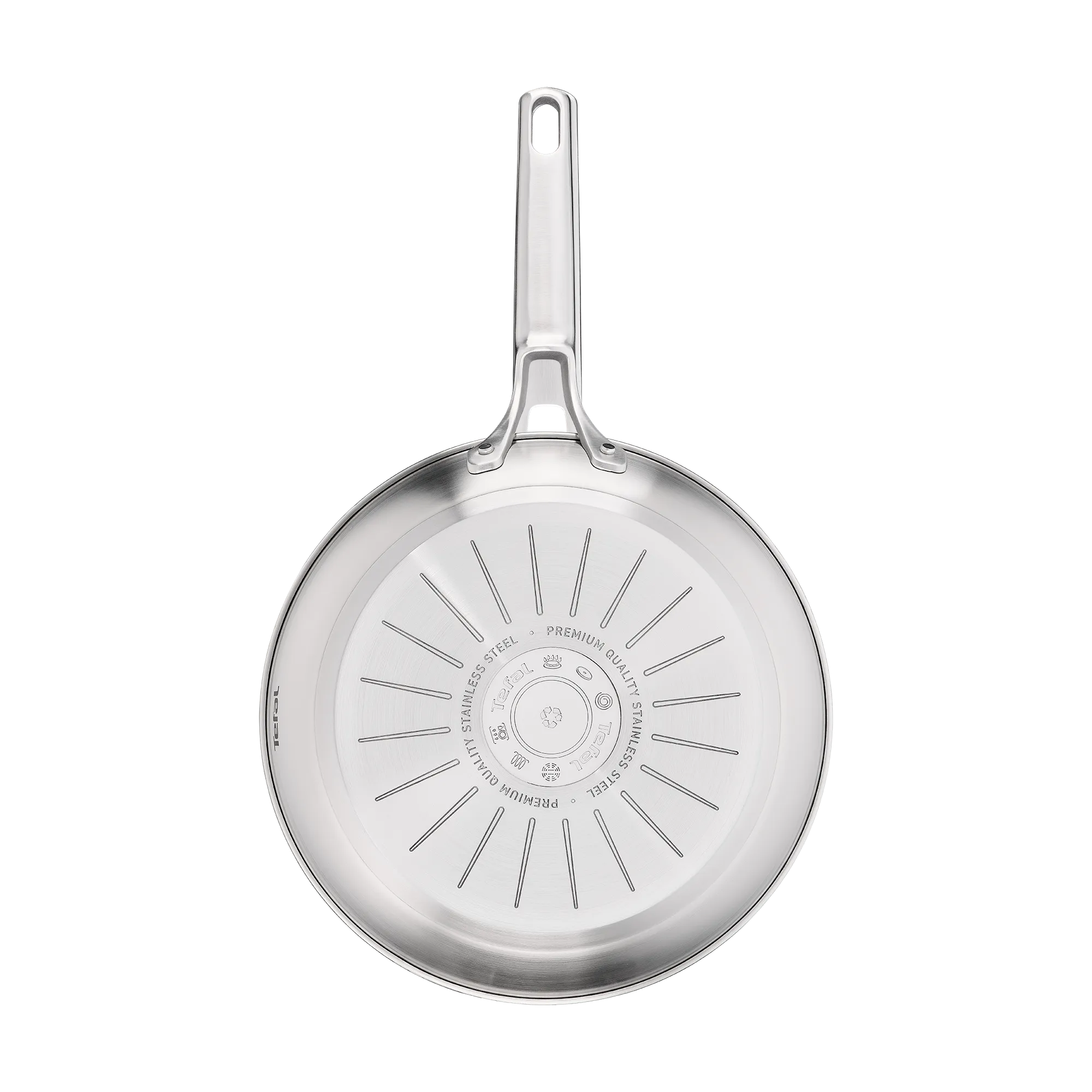 Tefal Extreme Induction Stainless Steel Uncoated Frypan 24cm