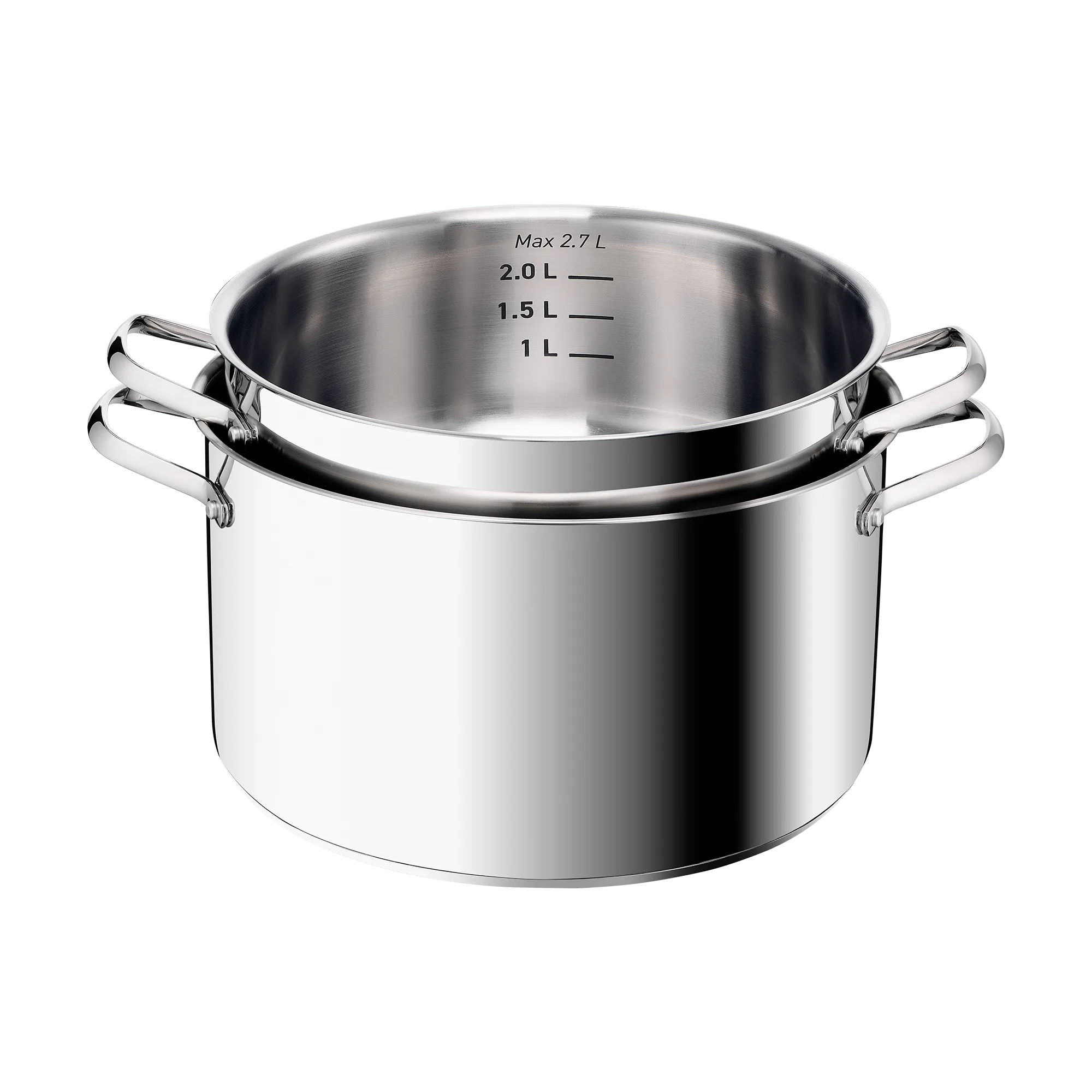 Tefal Space+ Emotion+ XL Induction Stainless Steel Big Pot 13.8L