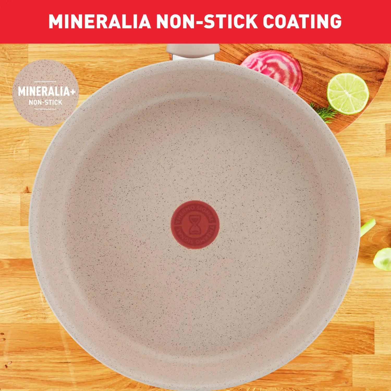 Tefal Delight Induction Mineralia Non-Stick Frypan 20cm