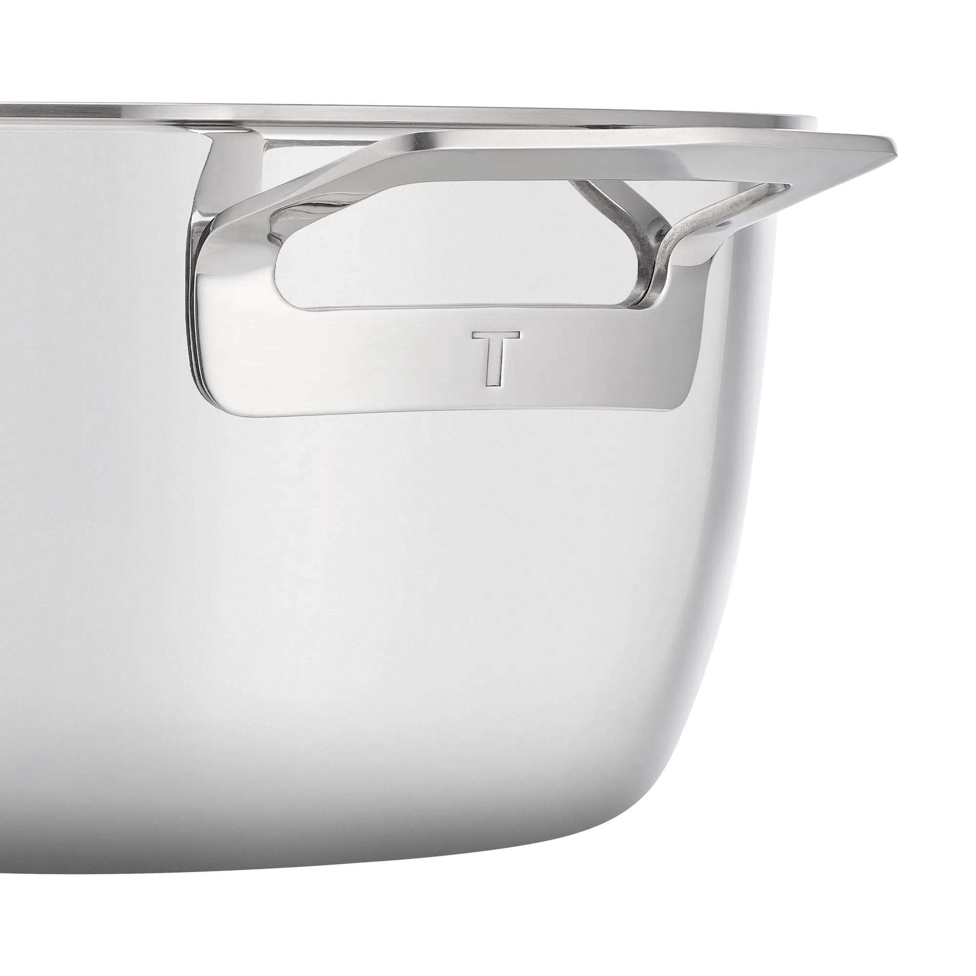 Tefal Emotion+ Gourmet Induction Stainless Steel Uncoated Dutch Oven 24cm