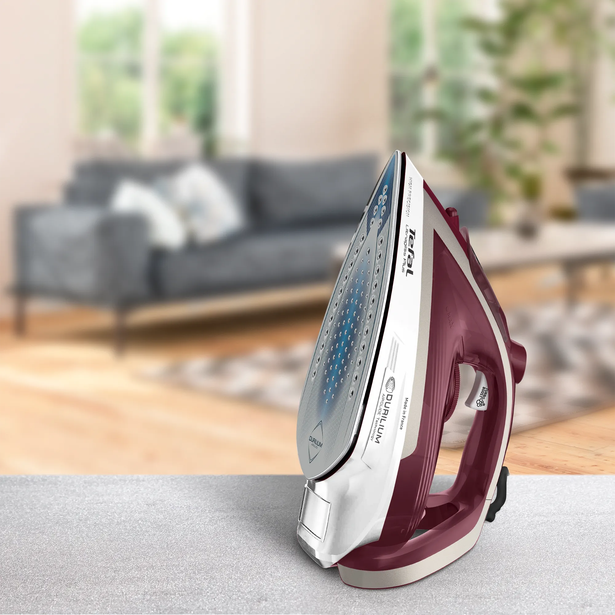 Tefal Ultraglide Plus Steam Iron FV5842 standing