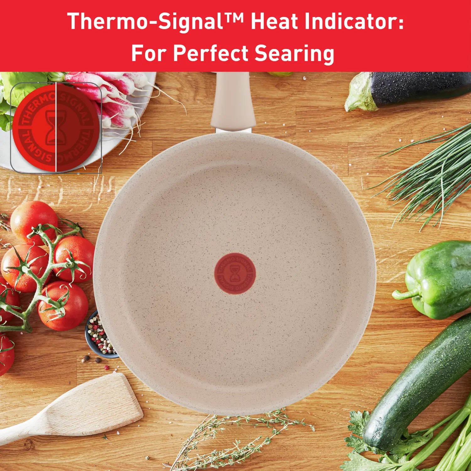 Tefal Delight Induction Mineralia Non-Stick Frypan 20cm