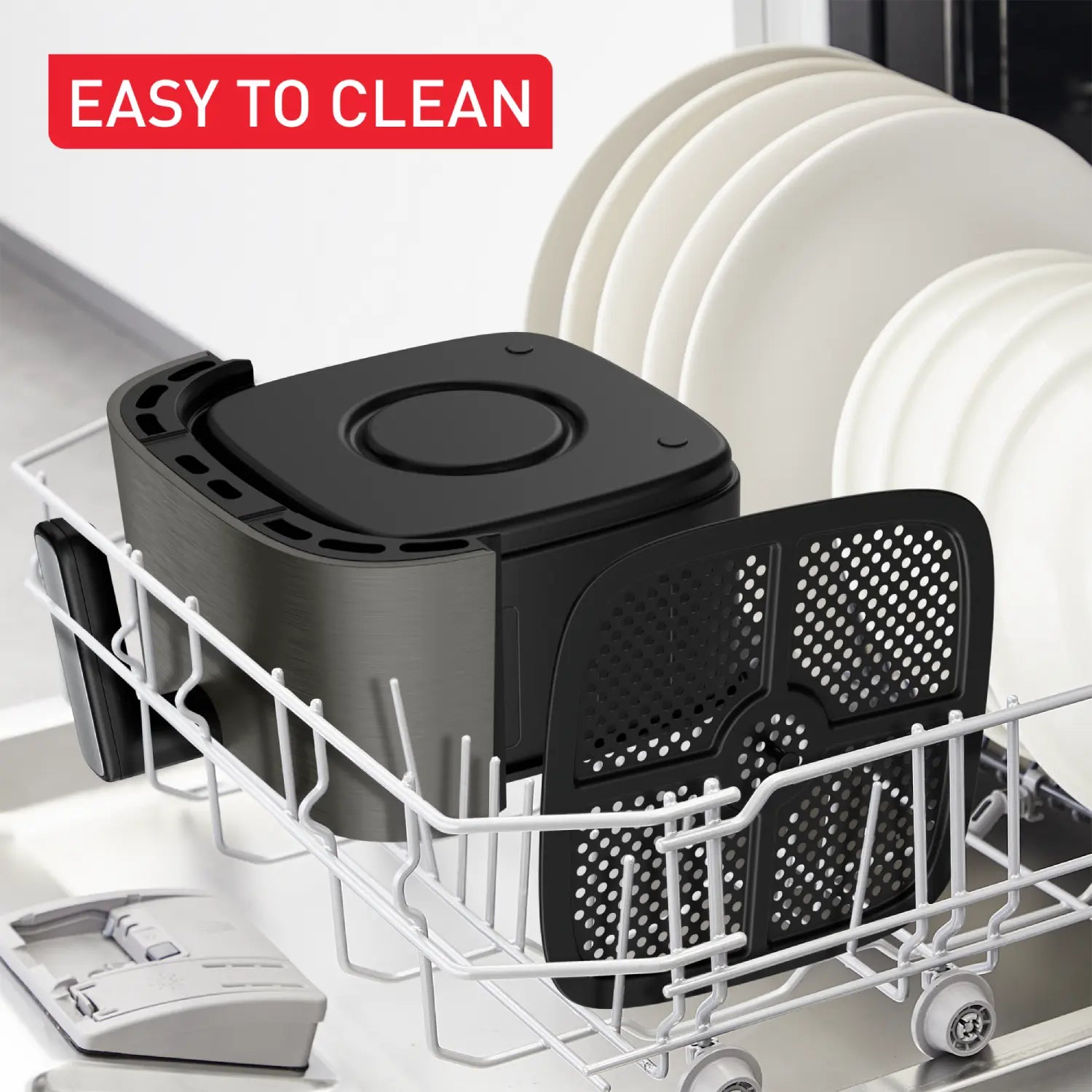 Tefal Easy Fry Silence Essential Air Fryer 5L Dimensions