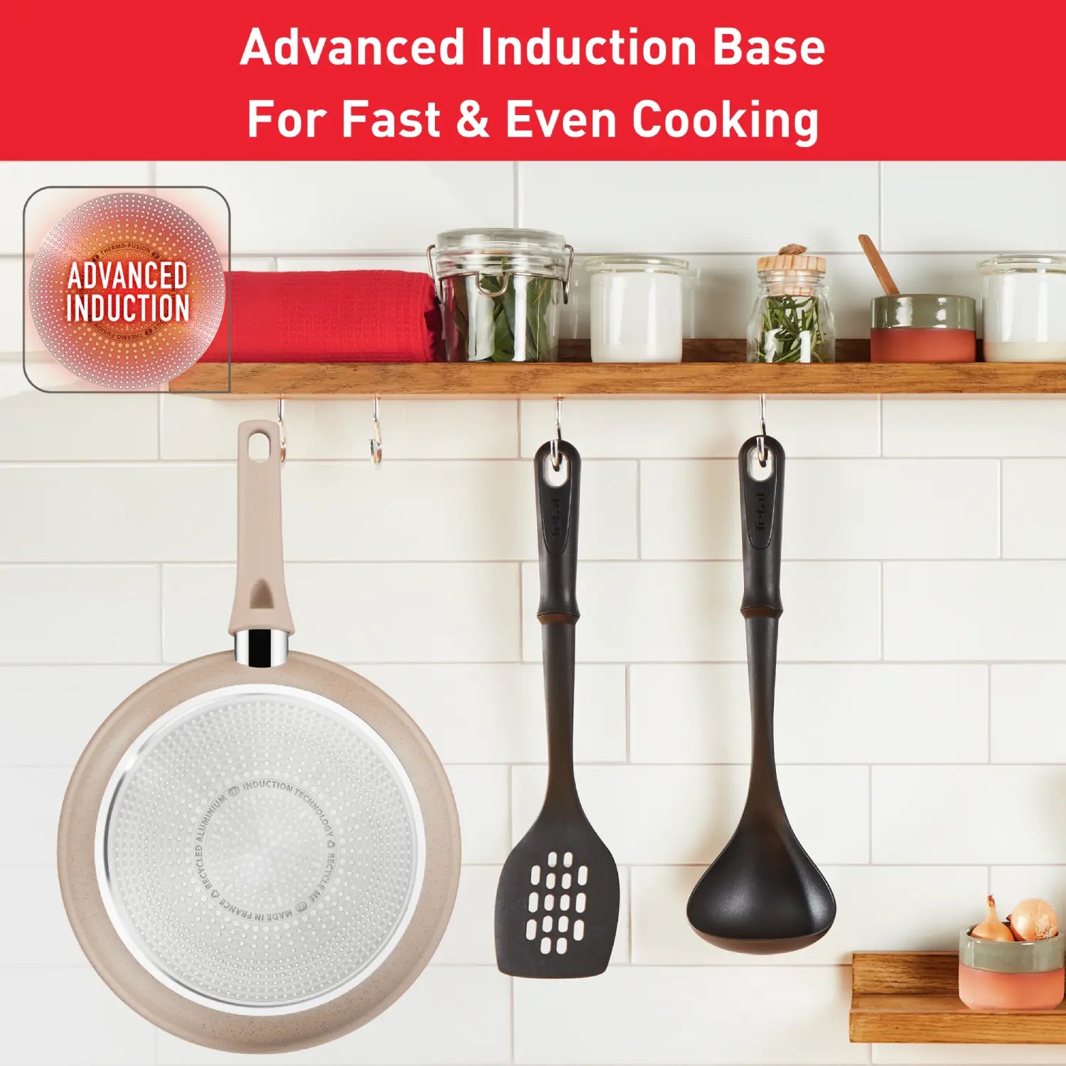Tefal Delight Induction Mineralia Non-Stick Frypan 20cm