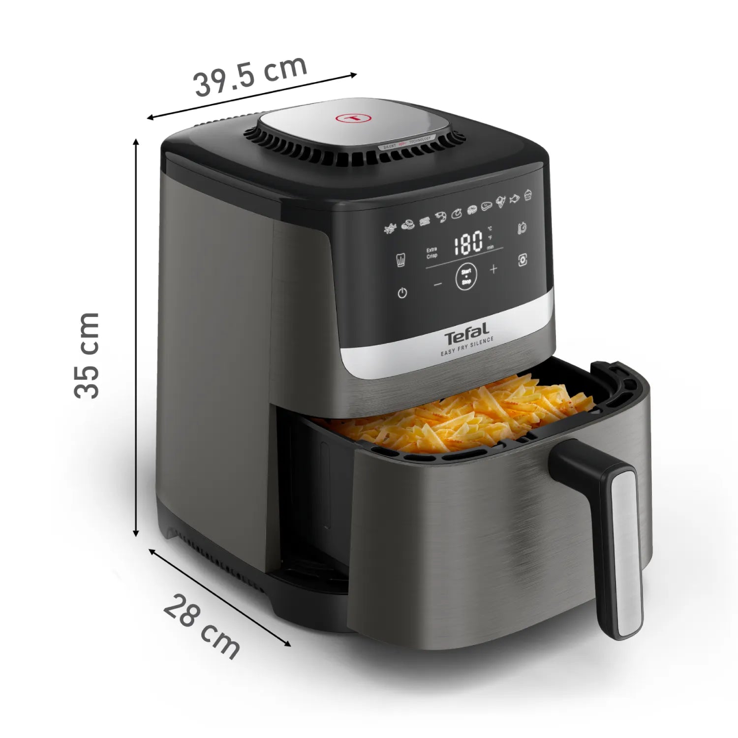 Tefal Easy Fry Silence Essential Air Fryer 5L Packaging