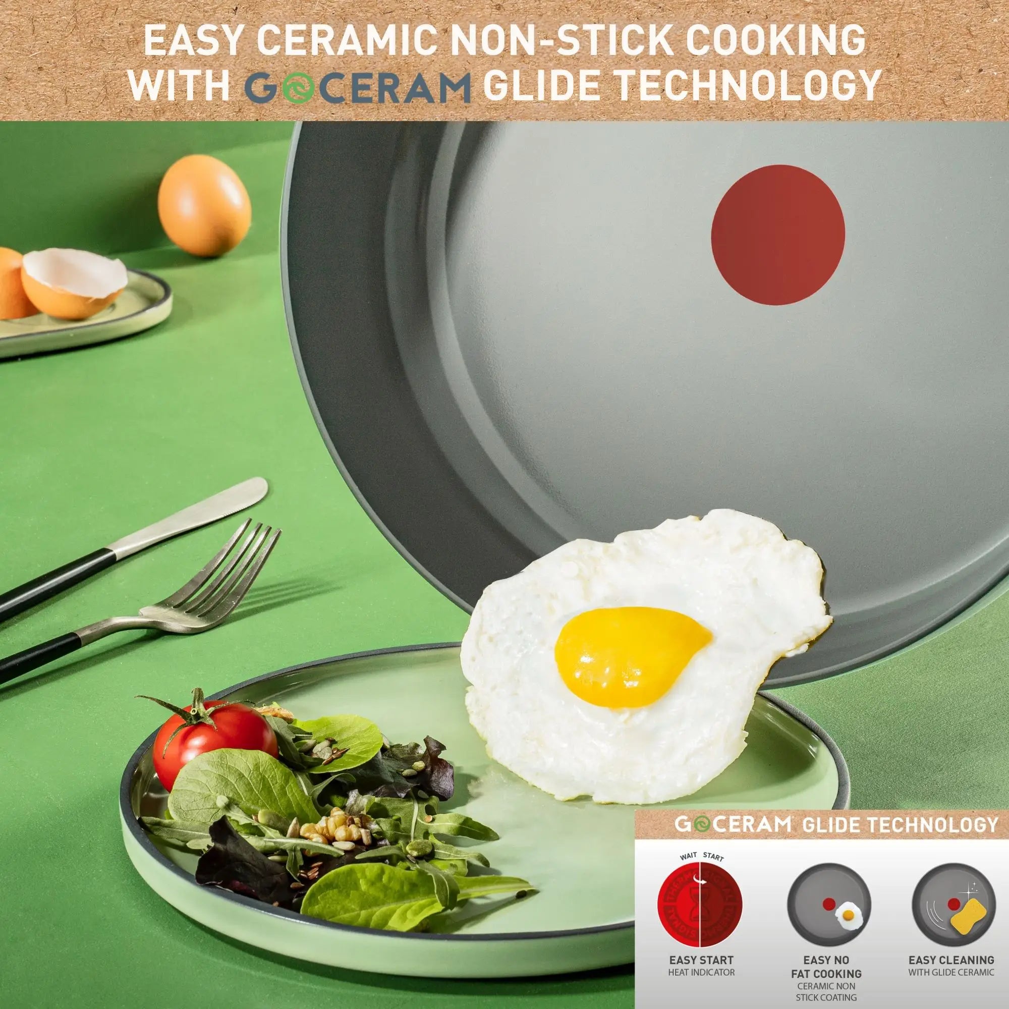 Tefal Change Ceramic Non-Stick Induction 4pc Set