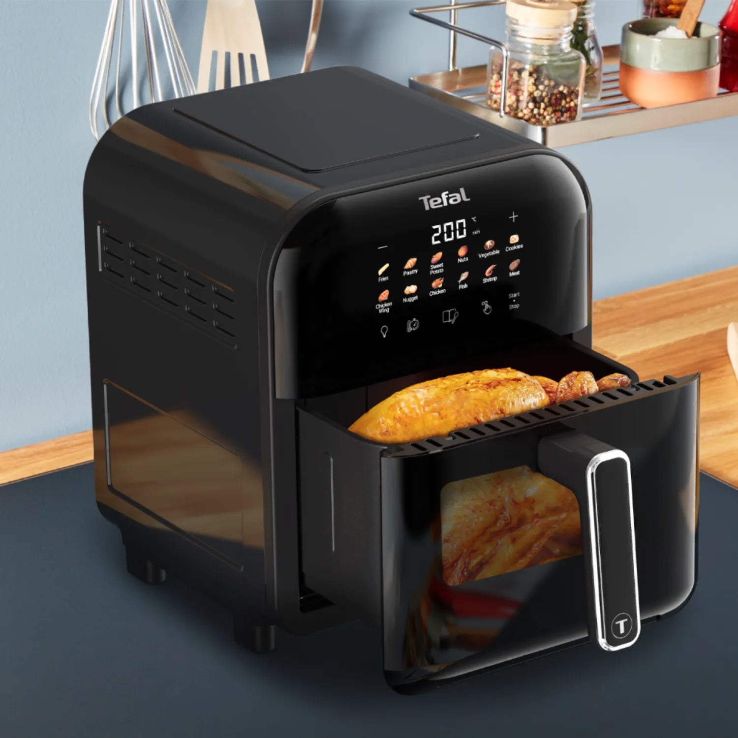 Tefal Easy Fry Vision Far Infrared Air Fryer 6L EY8218 tefal-easy-fry-vision-far-infrared-air-fryer-6l-ey8218