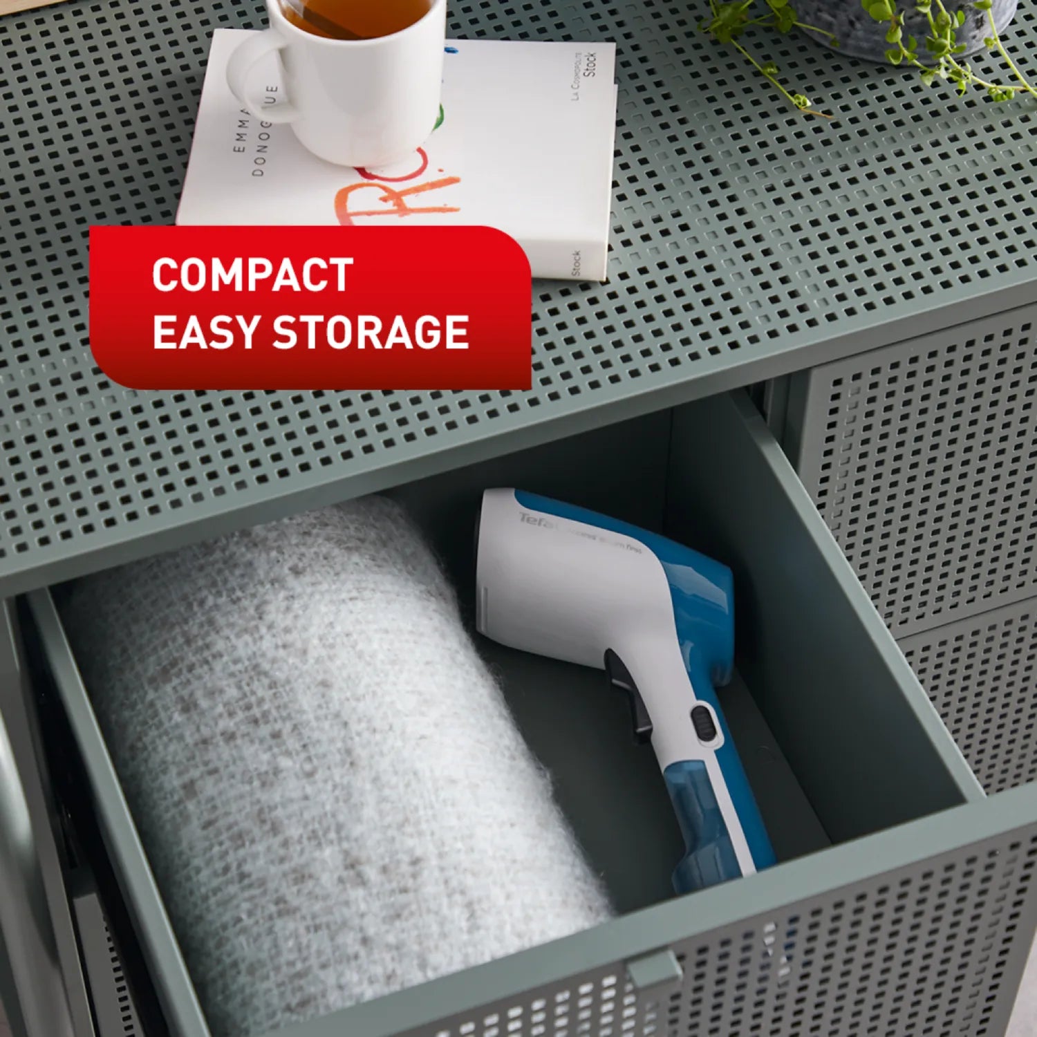 Tefal Access Steam First Garment Steamer DT6130 compact easy storage