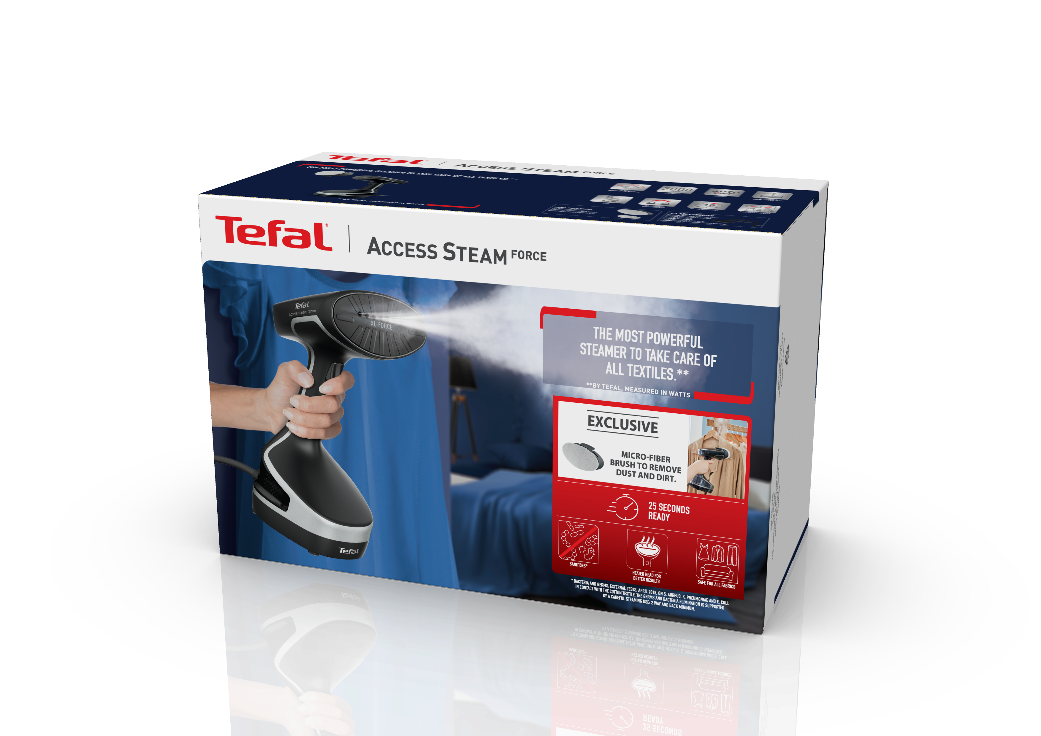 Tefal Access Steam Force Handheld Garment Steamer DT8280