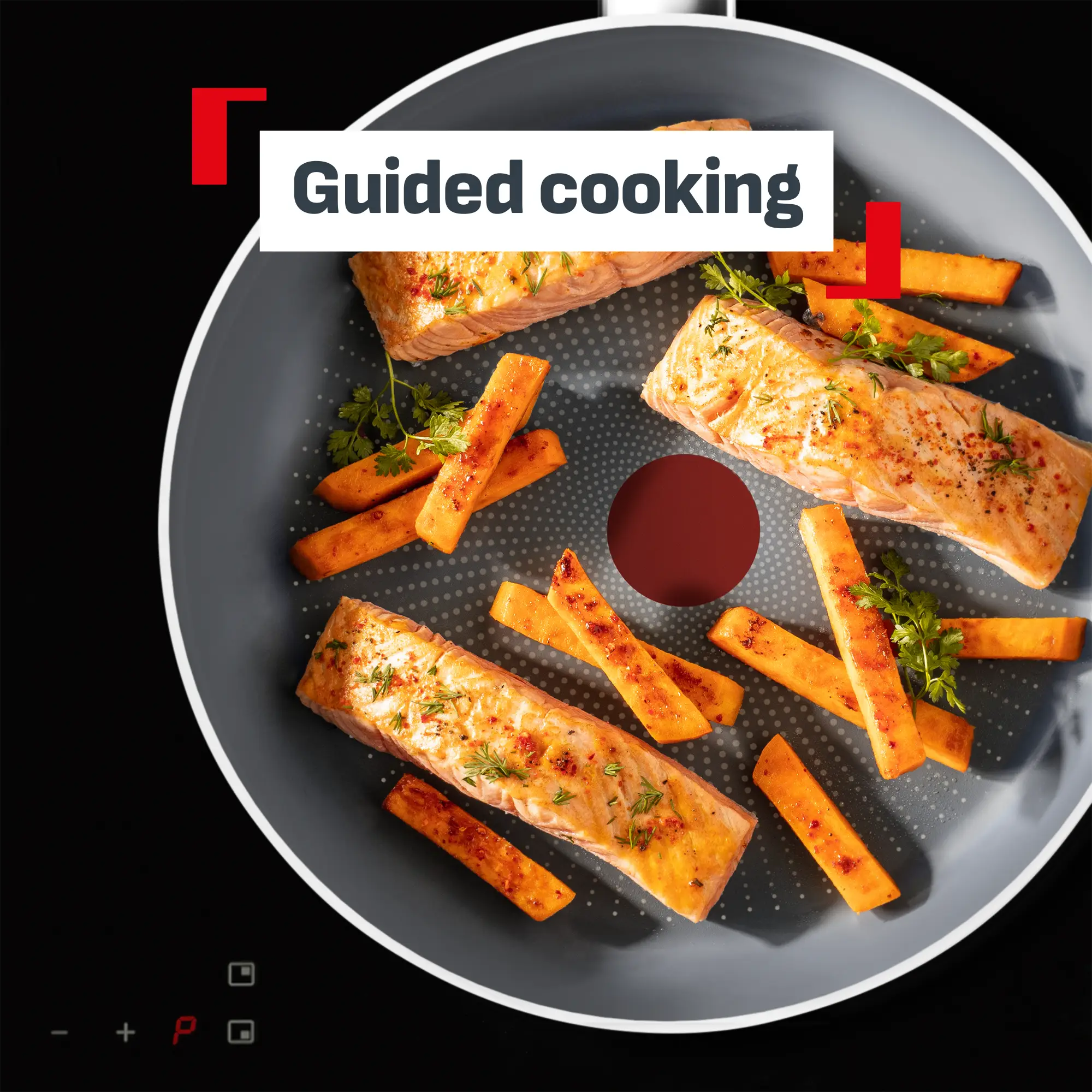 Tefal Halo Induction Non-Stick Eucalyptus Frypan 20cm