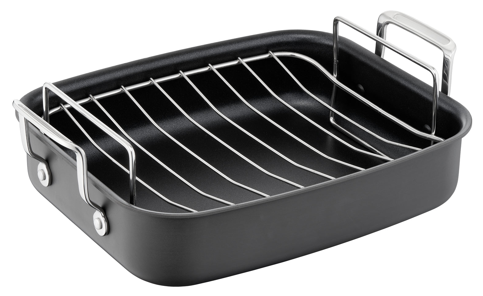 User manual and frequently asked questions Jamie Oliver by Tefal Premium Hard Anodised Roaster & Rack 26x32 cm - H9029582