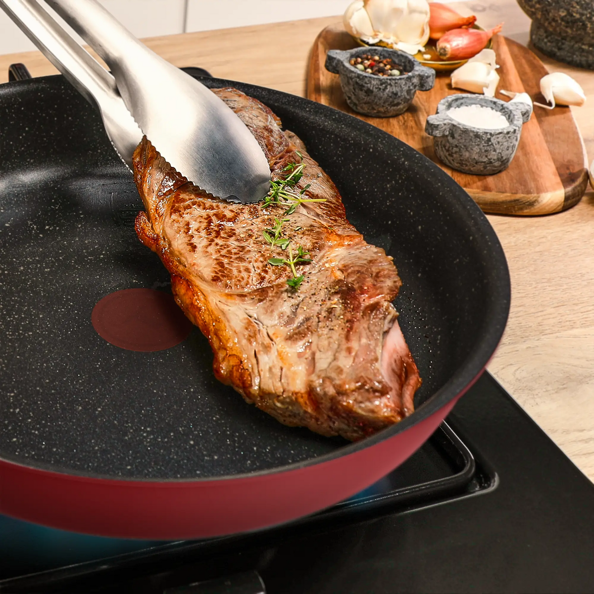 Tefal Expertise Induction Non-Stick Ruby Frypan 28cm