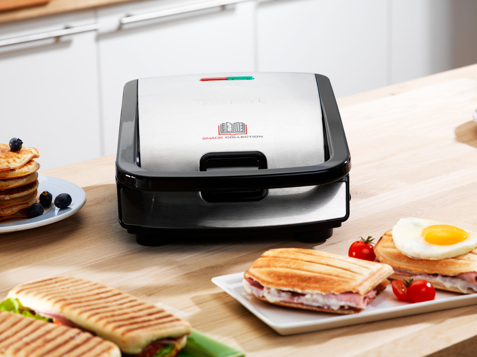 Snack Time Tefal Sandwichera En Snack Maker Waffle And Toastie