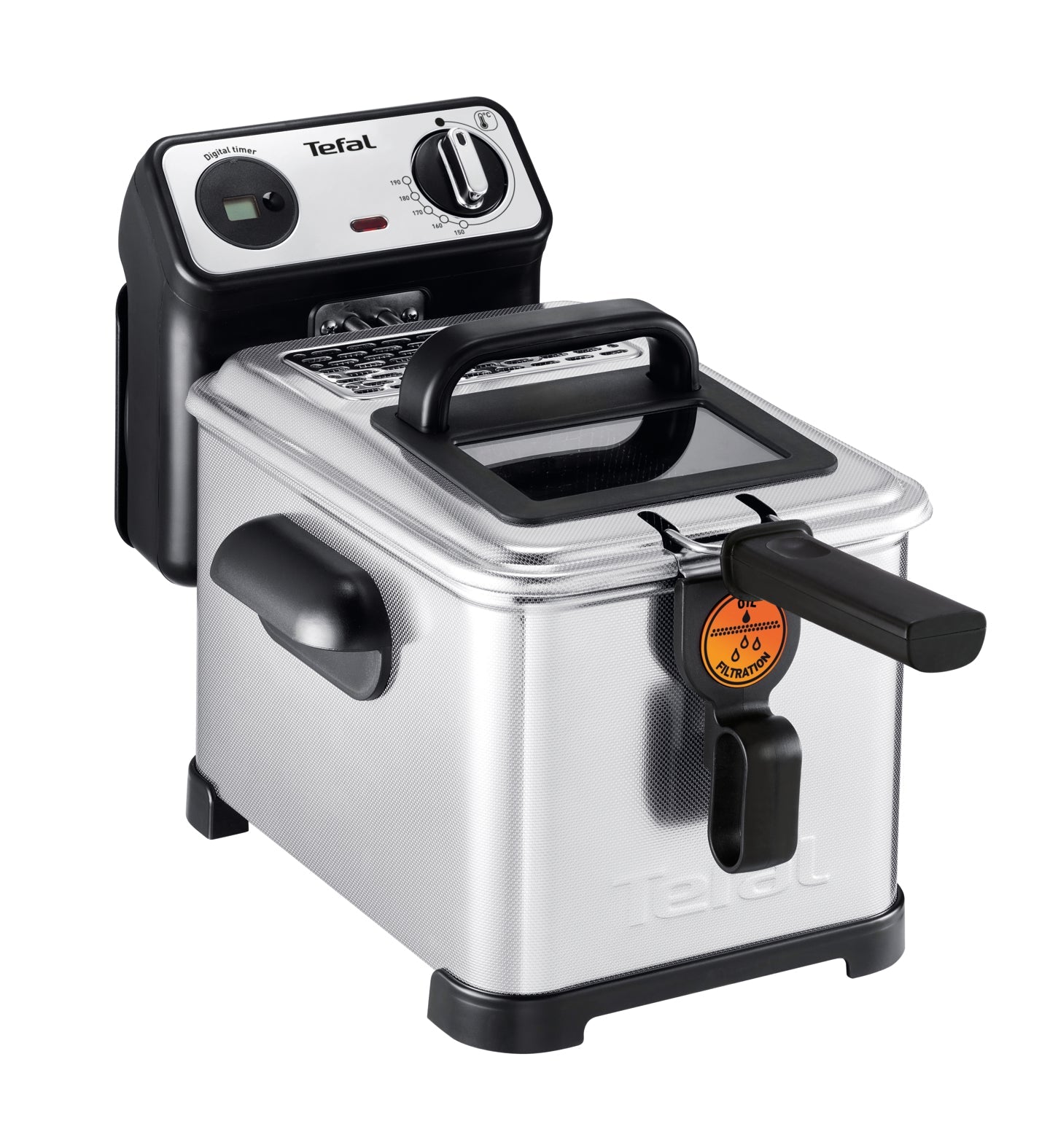 User manual and frequently asked questions Tefal Filtra Pro FR5181 Deep Fryer