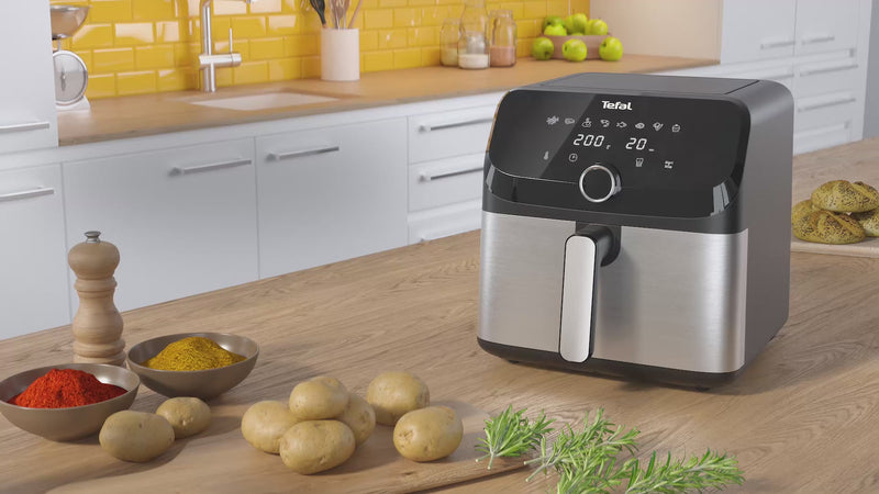 Tefal EY855D EasyFry Mega Video