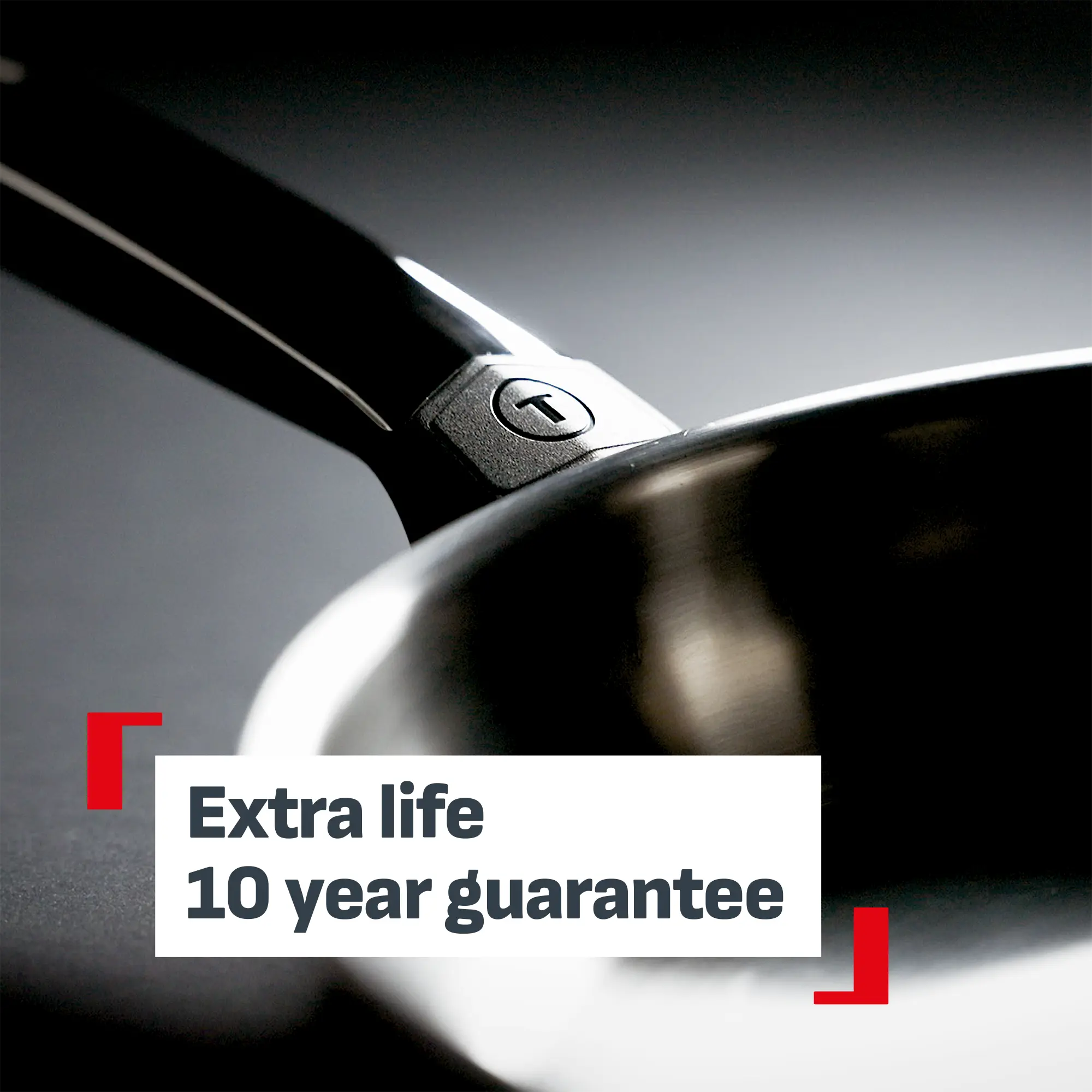 Tefal Emotion+ Induction Stainless Steel Uncoated Twin Pack Frypan 24/28cm