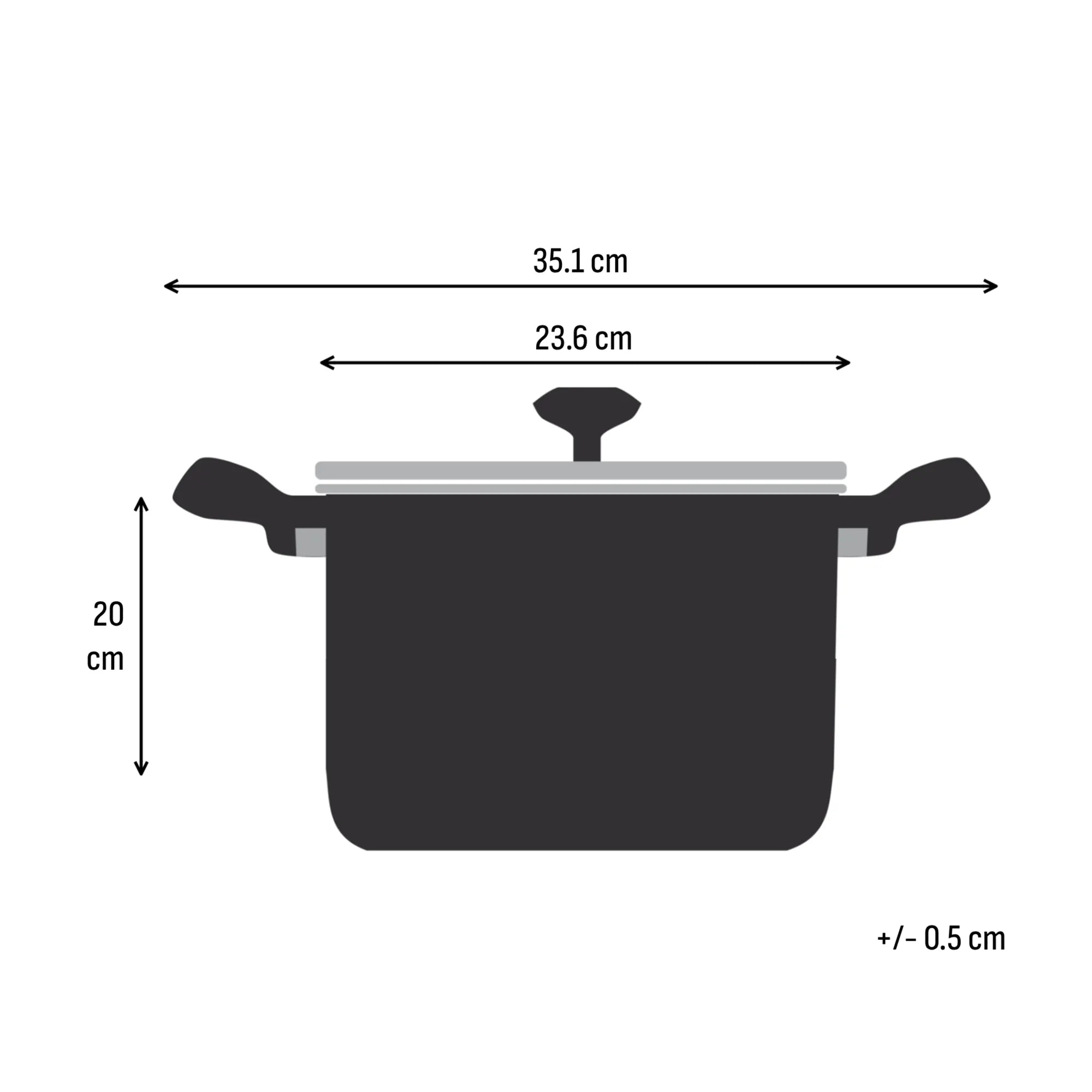 Tefal Space+ Extreme Induction Stainless Steel Pasta Pot 22cm + Lid