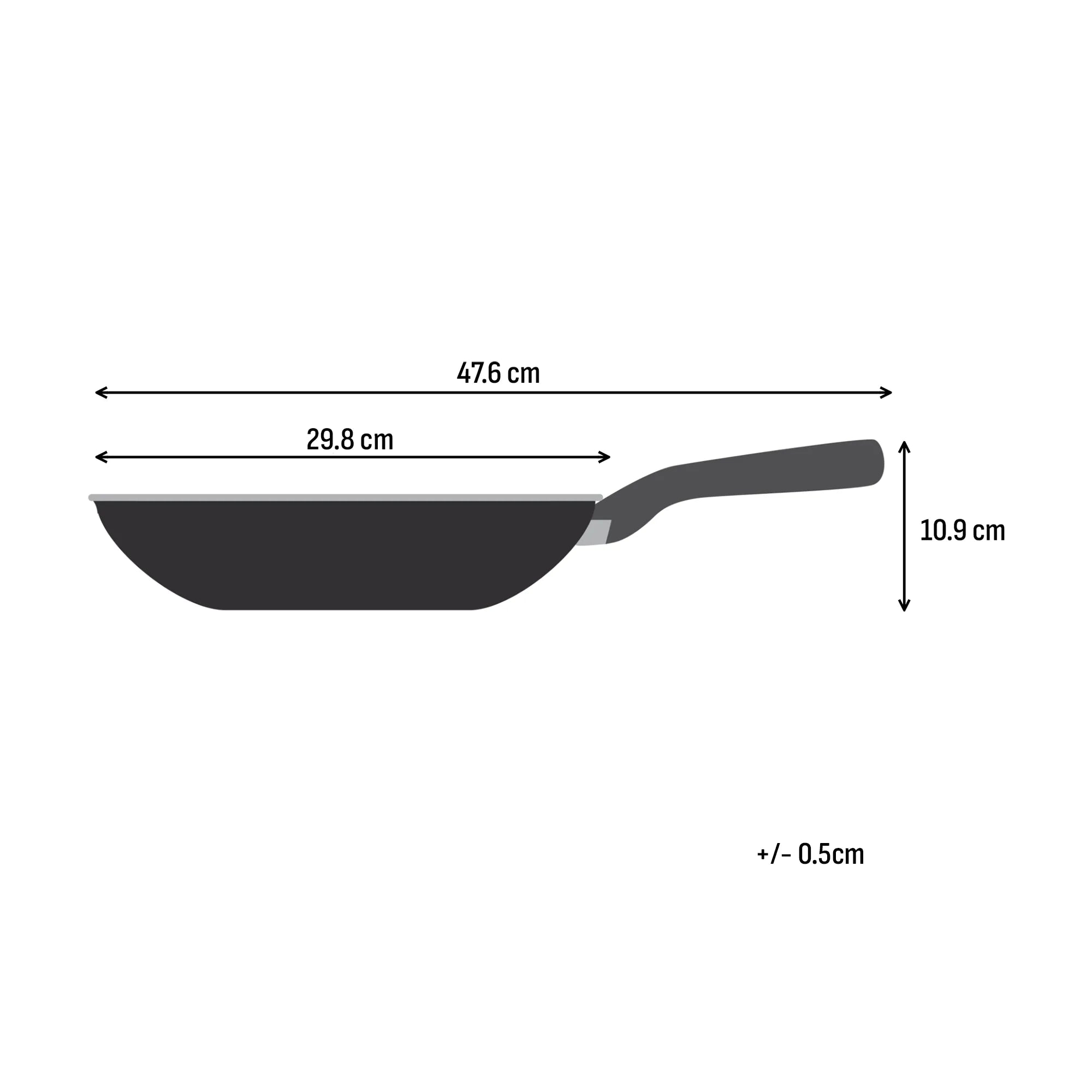 Tefal Expertise+ Induction Non-Stick Wok 28cm