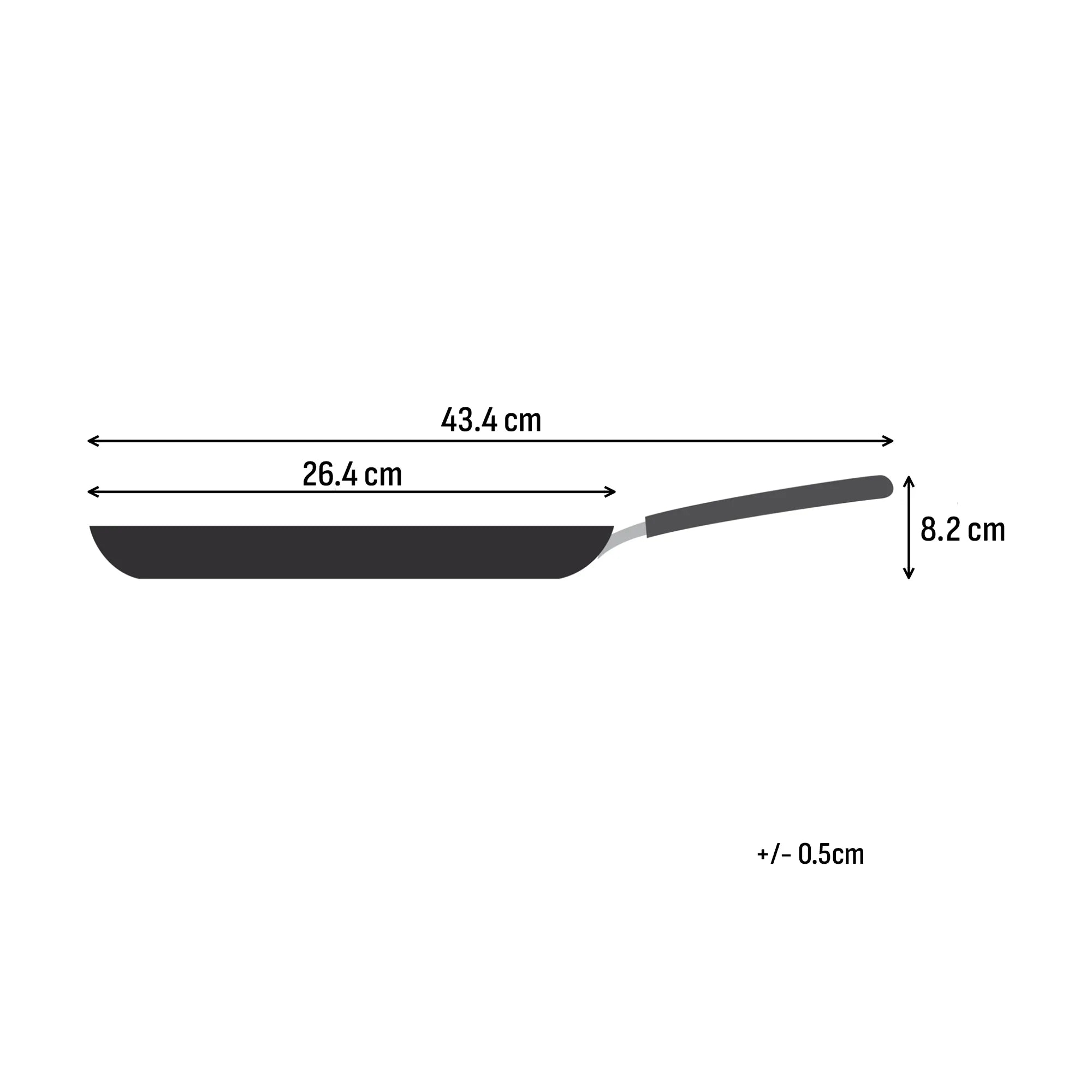 Tefal Expertise+ Induction Non-Stick Pancake Pan 25cm